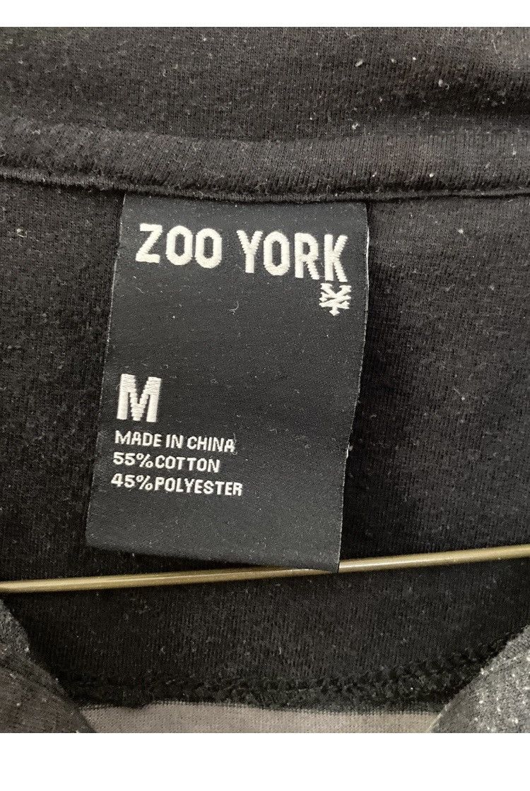 Zoo York Zoo York Black Yellow Striped Skate Polo M Size US M / EU 48-50 / 2 - 2 Thumbnail