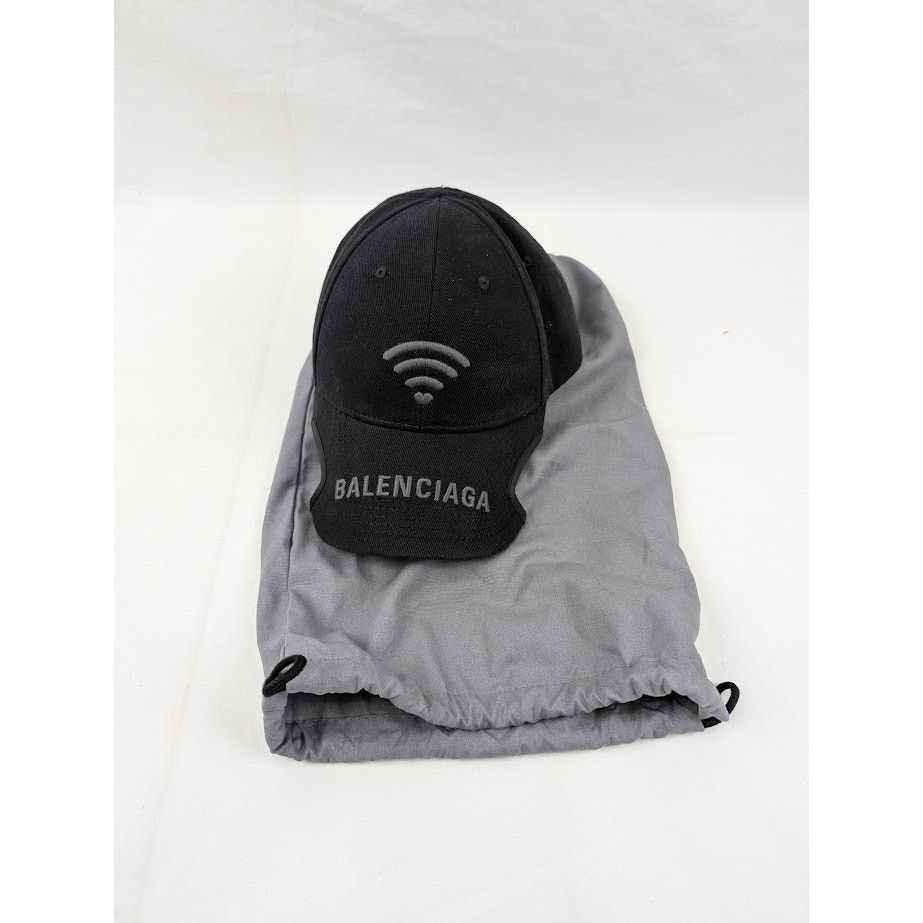 Balenciaga o1rshd1 Size:M / Cap / Hat in Black/Grey Size ONE SIZE - 15 Thumbnail