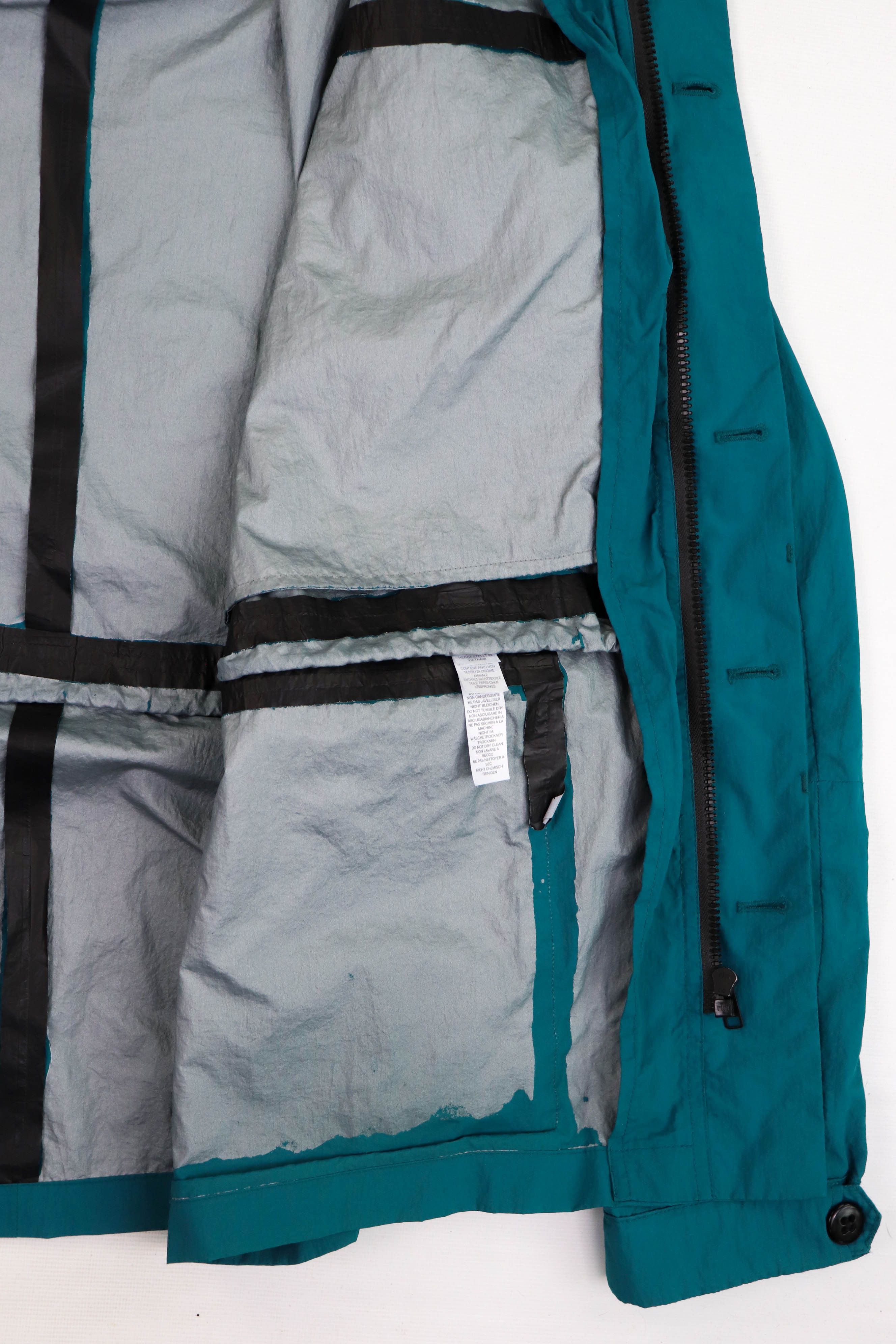 Paul Smith Paul Smith Jeans Sea Wave Green Nylon RiRi Zip Field Jacket Size US XL / EU 56 / 4 - 14 Thumbnail