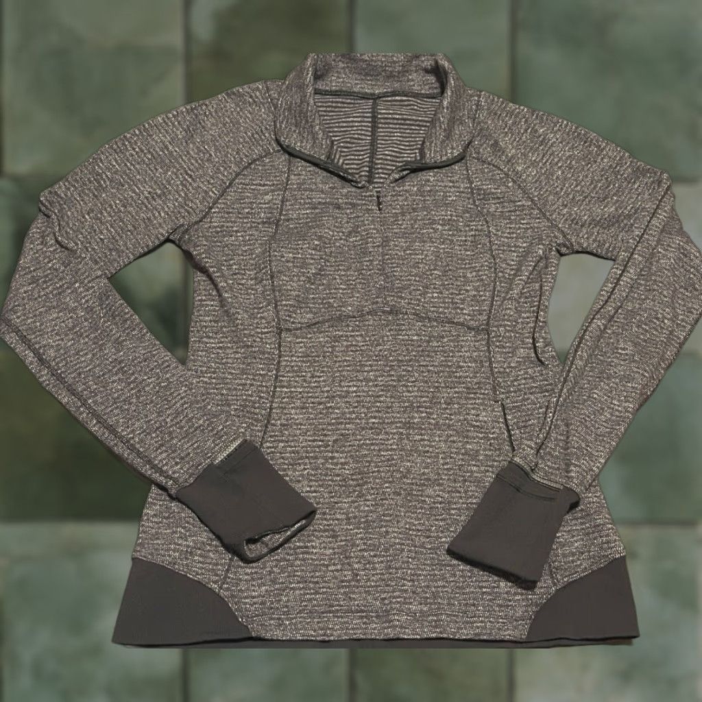 Lululemon Lululemon Rest Less Pullover 1/2 Zip Size 8 Black Size M / US 6-8 / IT 42-44 - 1 Thumbnail