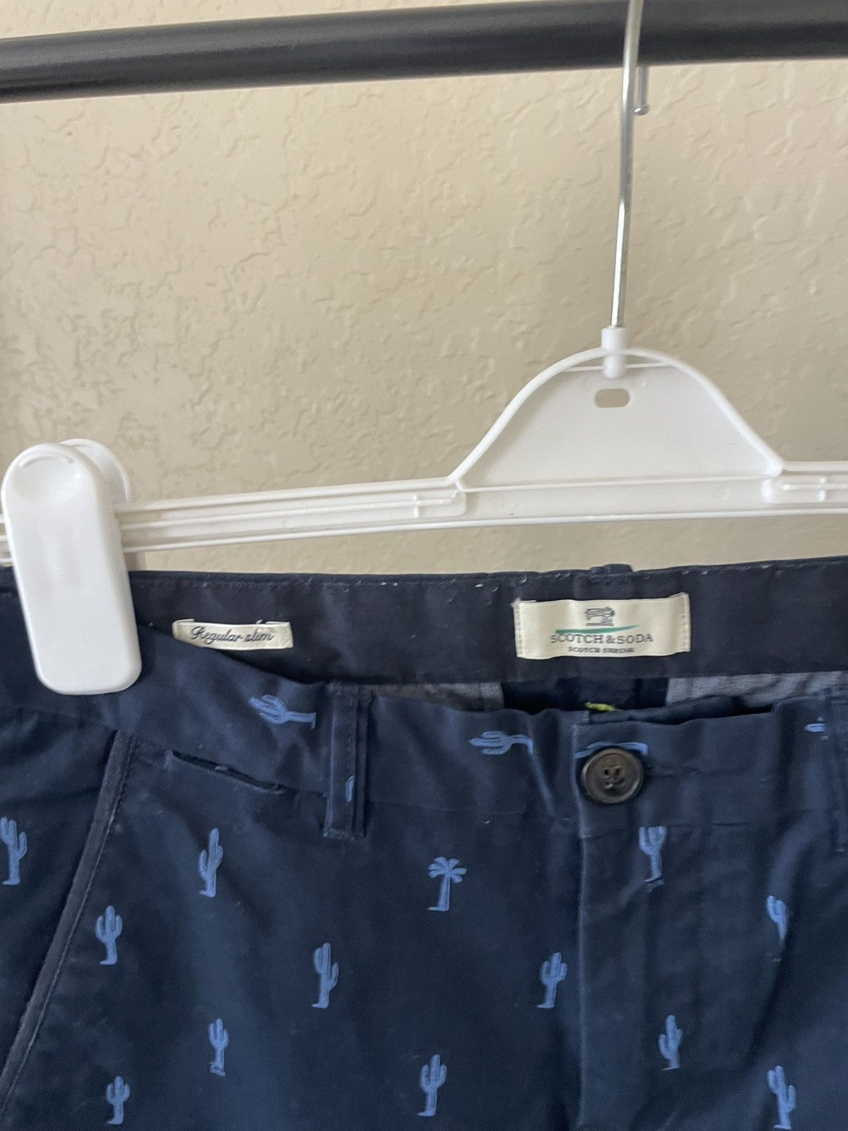 Scotch & Soda Wanderer Cactus & Palms FF trousers Size US 28 / EU 44 - 8 Thumbnail