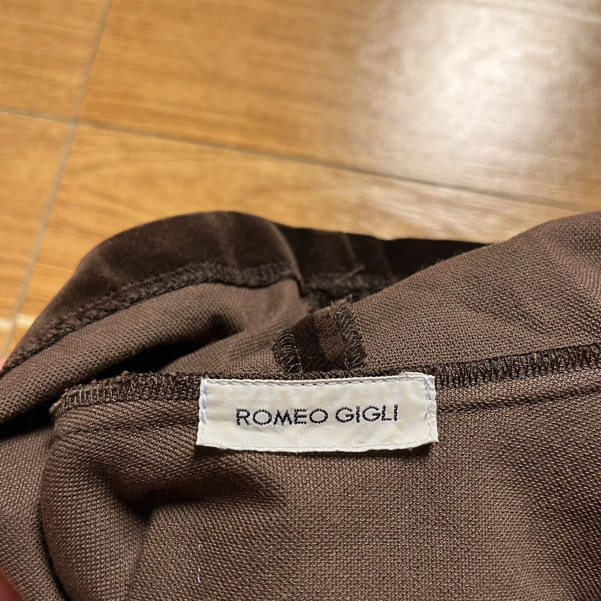 Romeo Gigli Vtg Romeo Gigli A/W 1989 Brown Velvet Cocoon Shrug Jacket Size M / US 6-8 / IT 42-44 - 7 Thumbnail