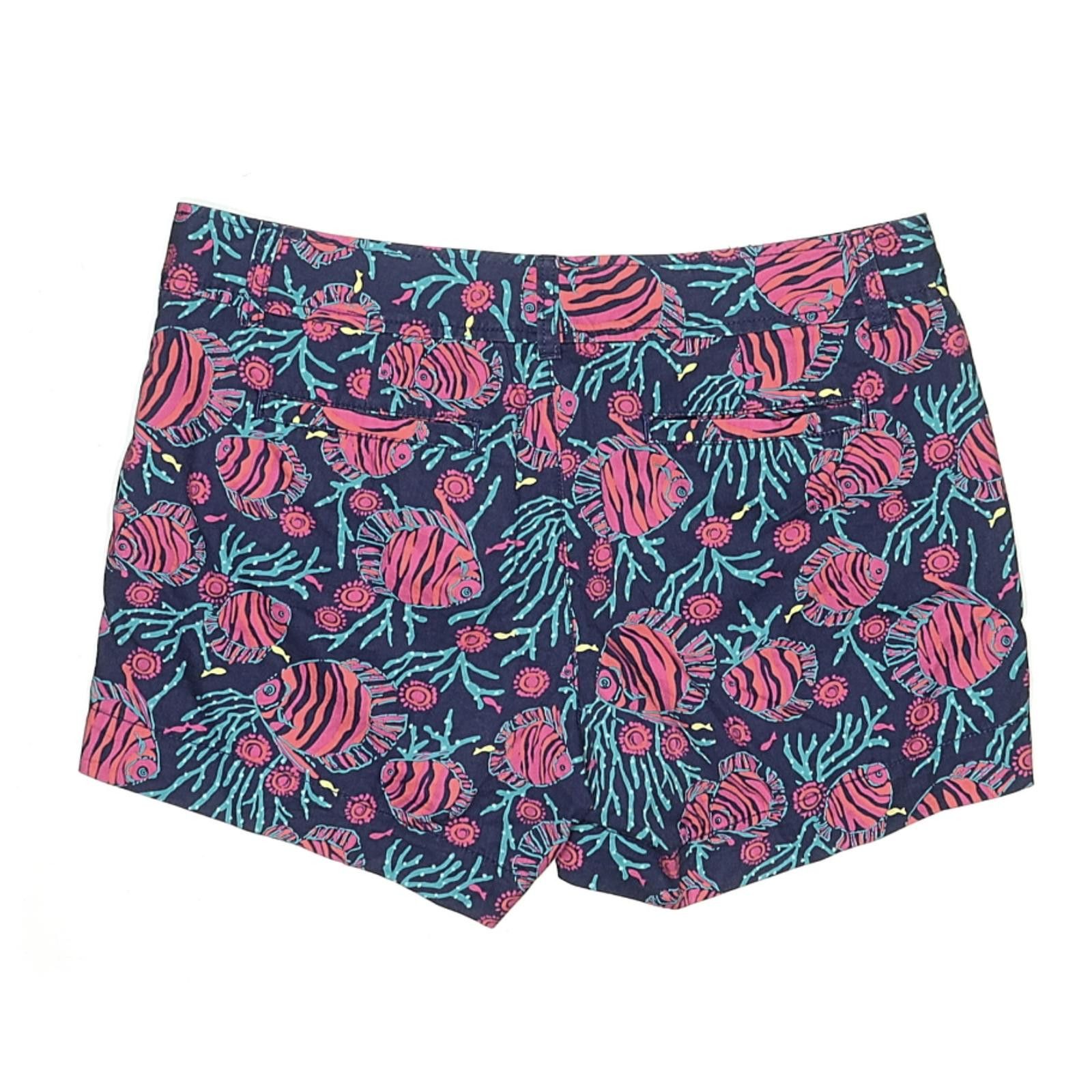 Other Lilly Pulitzer Tropical Print Women's Shorts Size 8 Size 30" / US 8 / IT 44 - 2 Thumbnail
