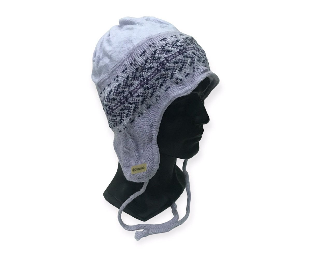 image of Columbia Earflap Beanie Hat in Purple, Men's