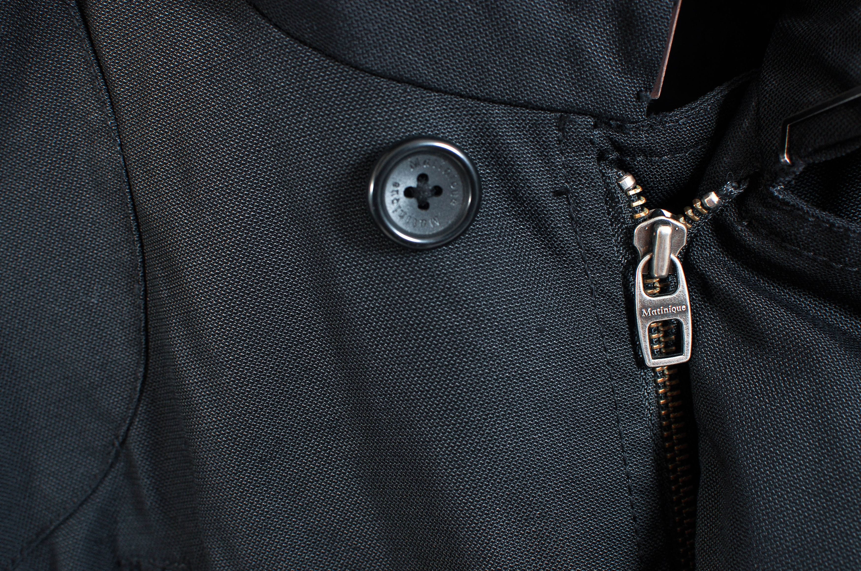 Matinique Black trench coat Size US M / EU 48-50 / 2 - 4 Thumbnail