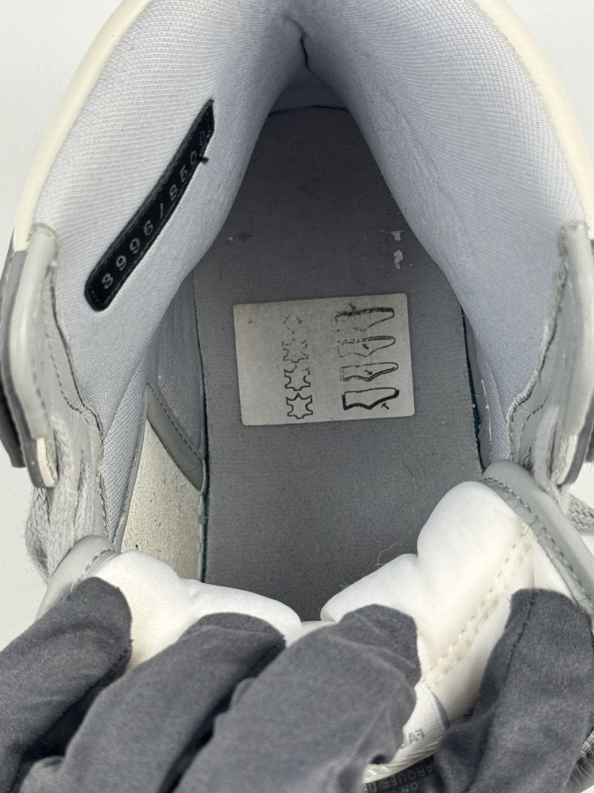 Dior × Jordan Brand AIR DIOR HIGH TOP SNEAKERS Size US 9.5 / EU 42-43 - 13 Thumbnail