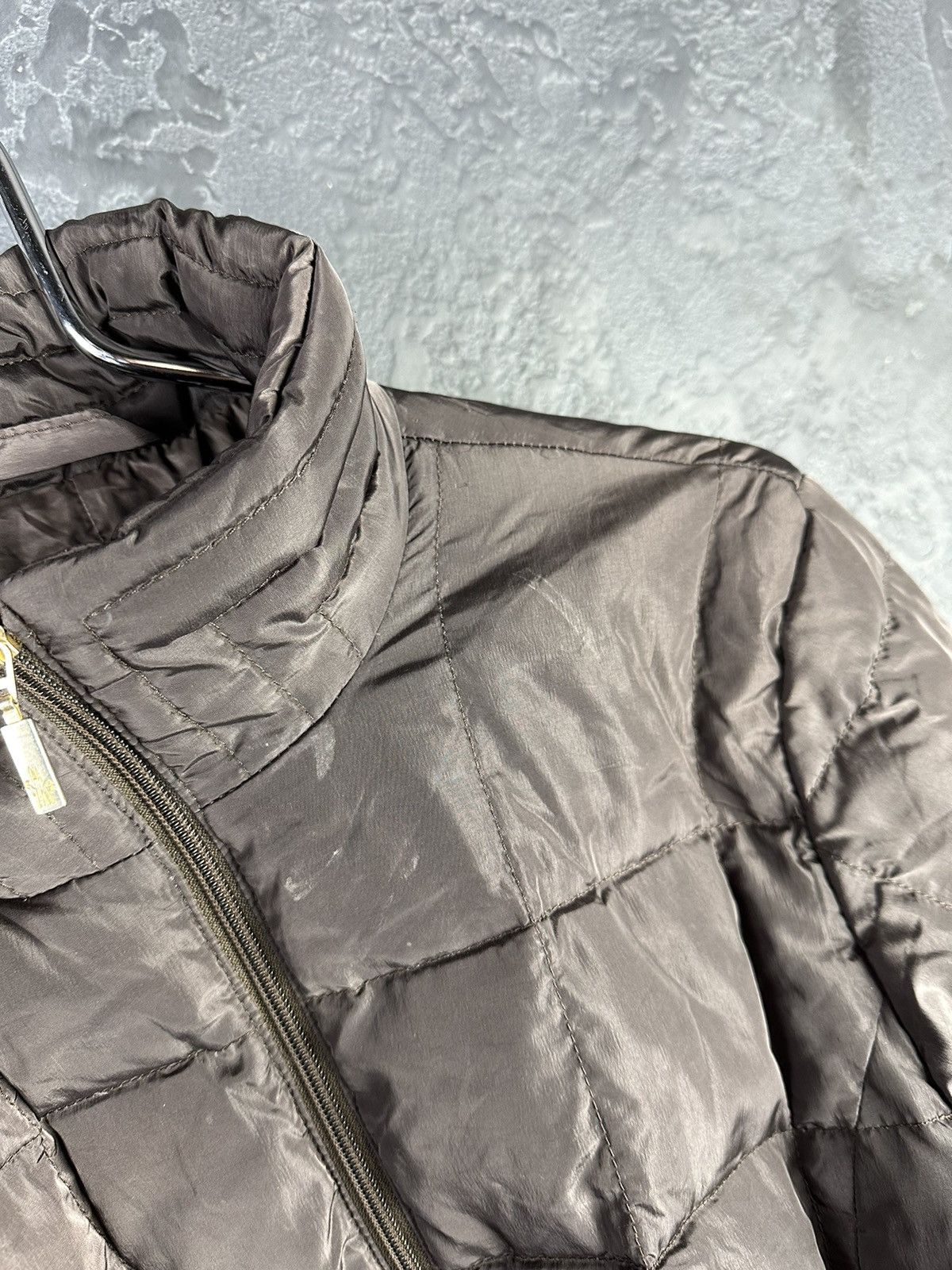 Moncler × Vintage Vintage Moncler Puffer Down Long Brown Jacket Size XS / US 0-2 / IT 36-38 - 9 Thumbnail
