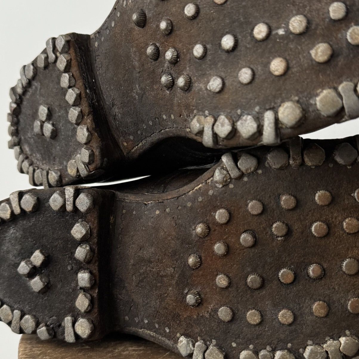 Vintage Vintage 1948 Dated Swiss Army 'Hobnail' Mountain Boots Size US 7.5 / EU 40-41 - 9 Thumbnail