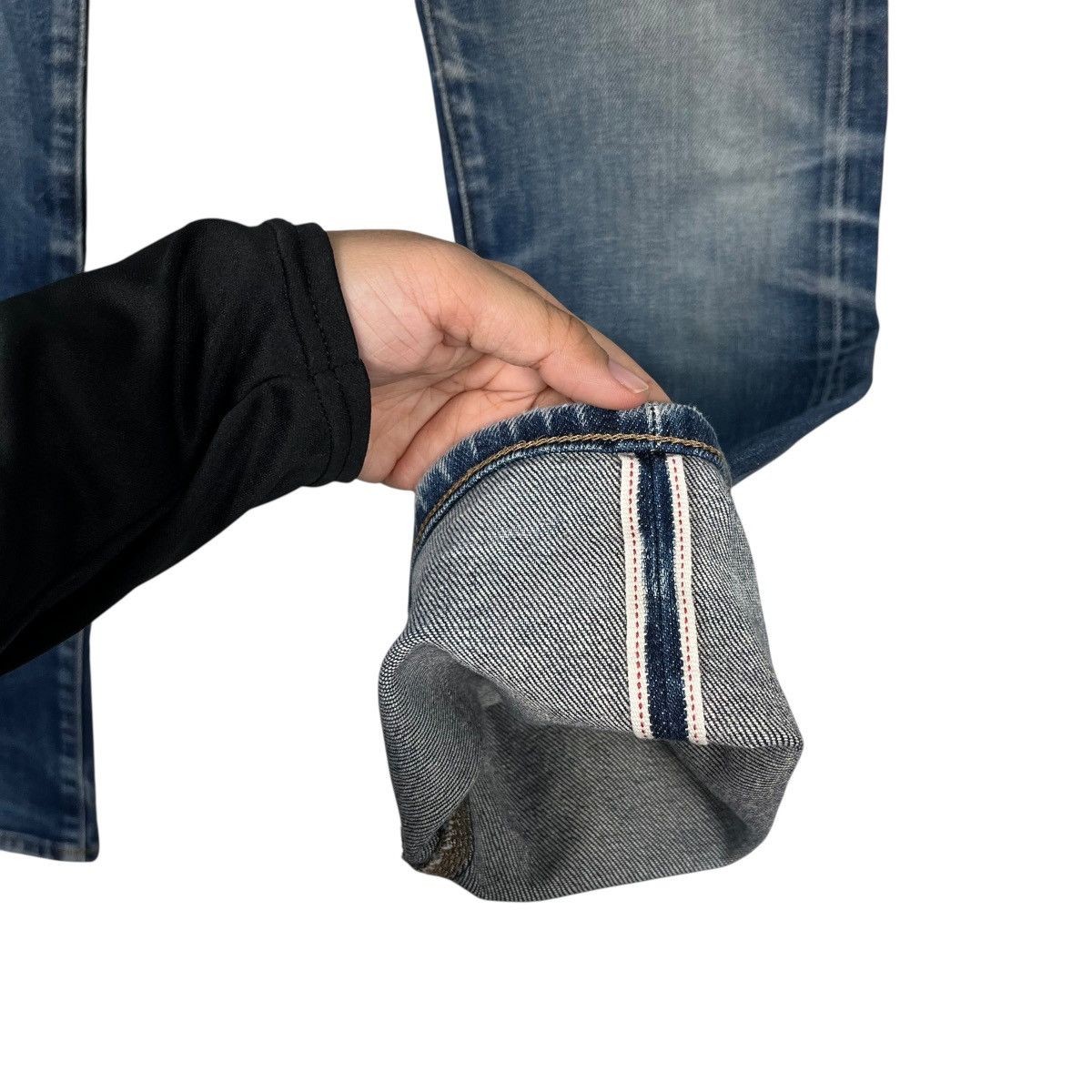 Japanese Brand Vintage Japanese Designer Selvedege Denim Jeans Size US 32 / EU 48 - 12 Thumbnail