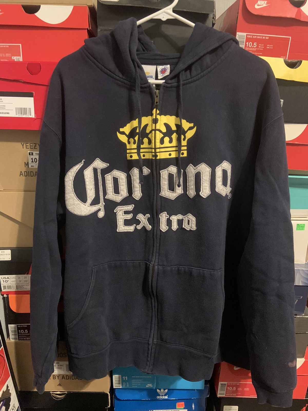 Corona Extra Zip Up Hoodie