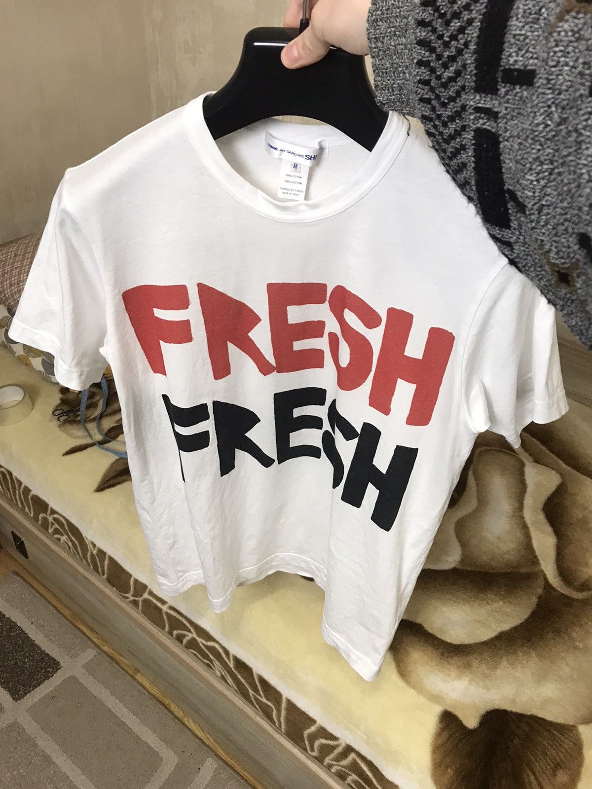 Comme des Garcons × Comme des Garcons SHIRT × Vintage 🔥 Vintage Comme Des Garcons Shirt Fresh Tee Graphic Y2K Size US M / EU 48-50 / 2 - 7 Thumbnail