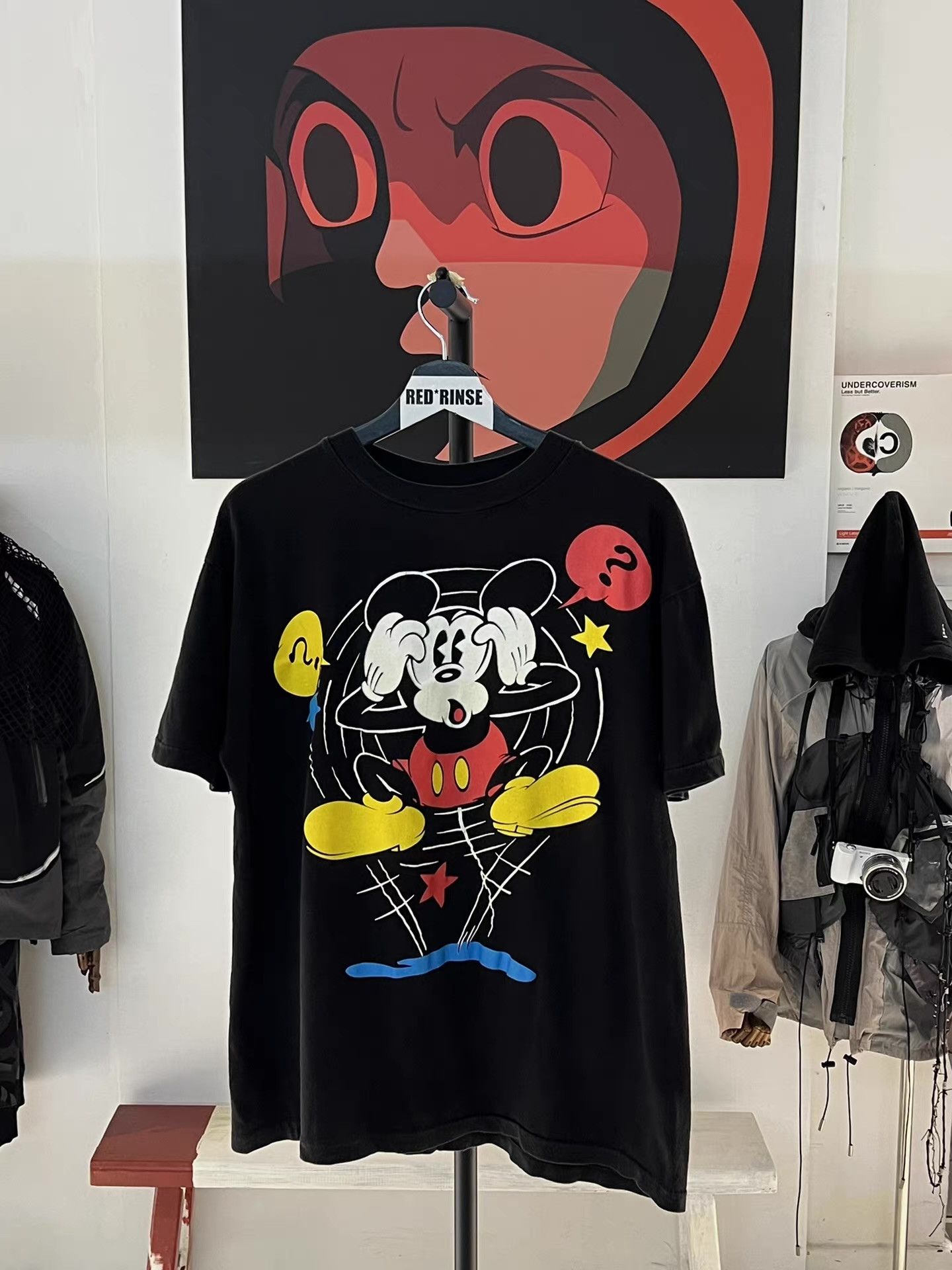Vintage 90s Vintage Disney Mickey Tee Q13 Size US L / EU 52-54 / 3 - 1 Thumbnail