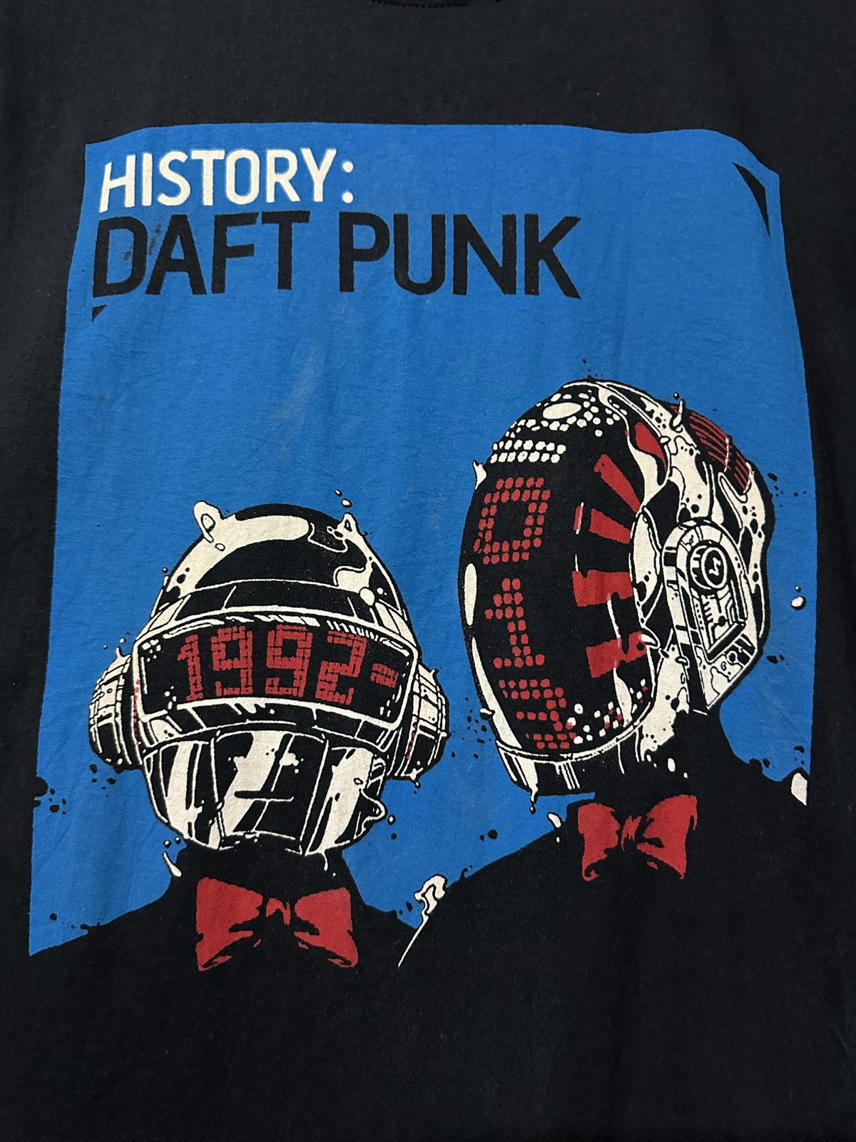 Band Tees Rare Daft Punk History Tee Size US XL / EU 56 / 4 - 2 Thumbnail