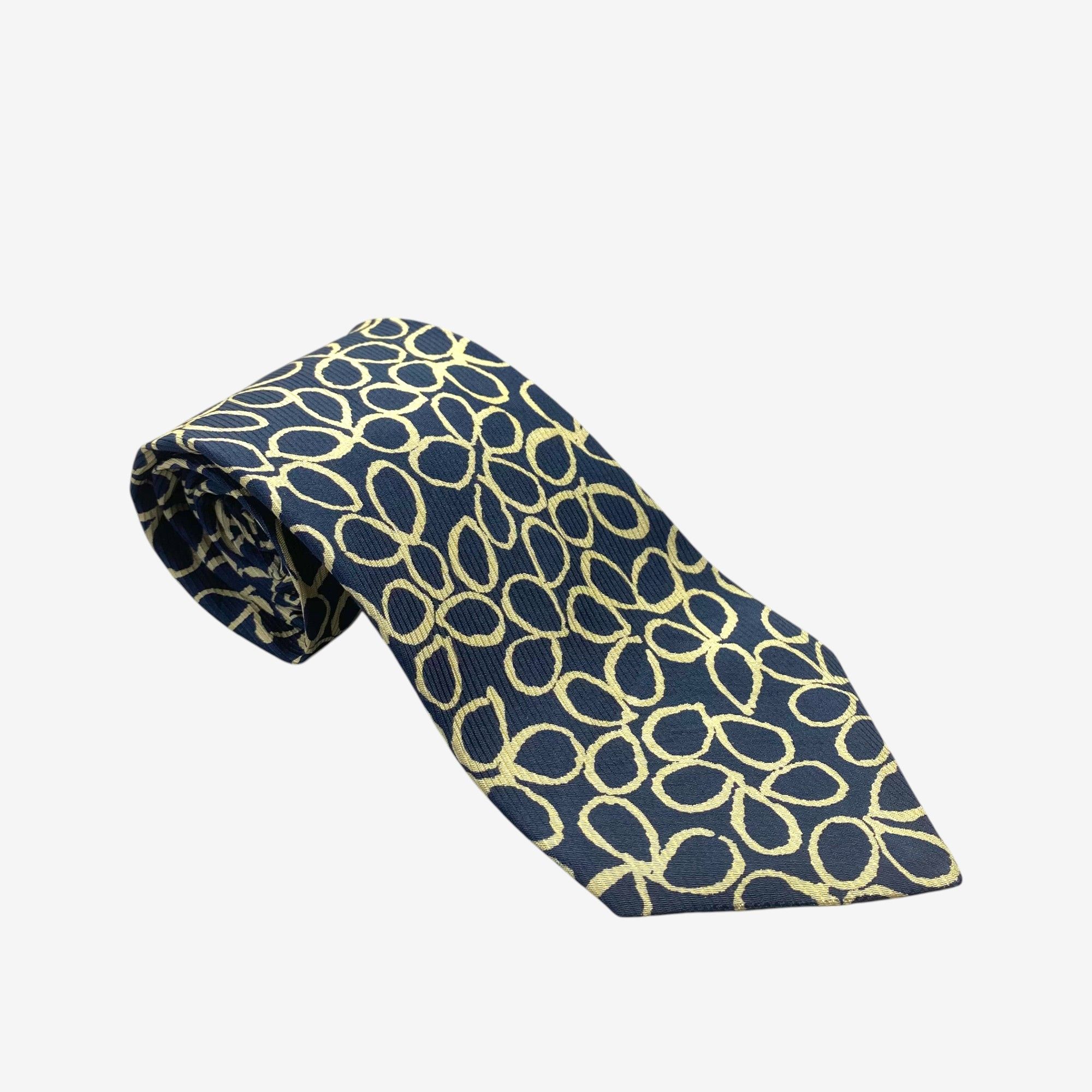 Borsalino Vintage Borsalino SILK Necktie Cravate Pure Silk Neck Tie Size ONE SIZE - 1 Thumbnail