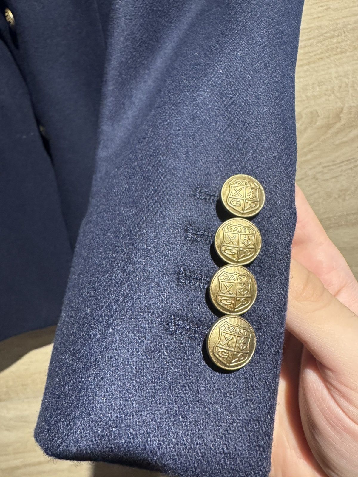 Gant Gant Club Blazer Blue Size 36R - 5 Thumbnail