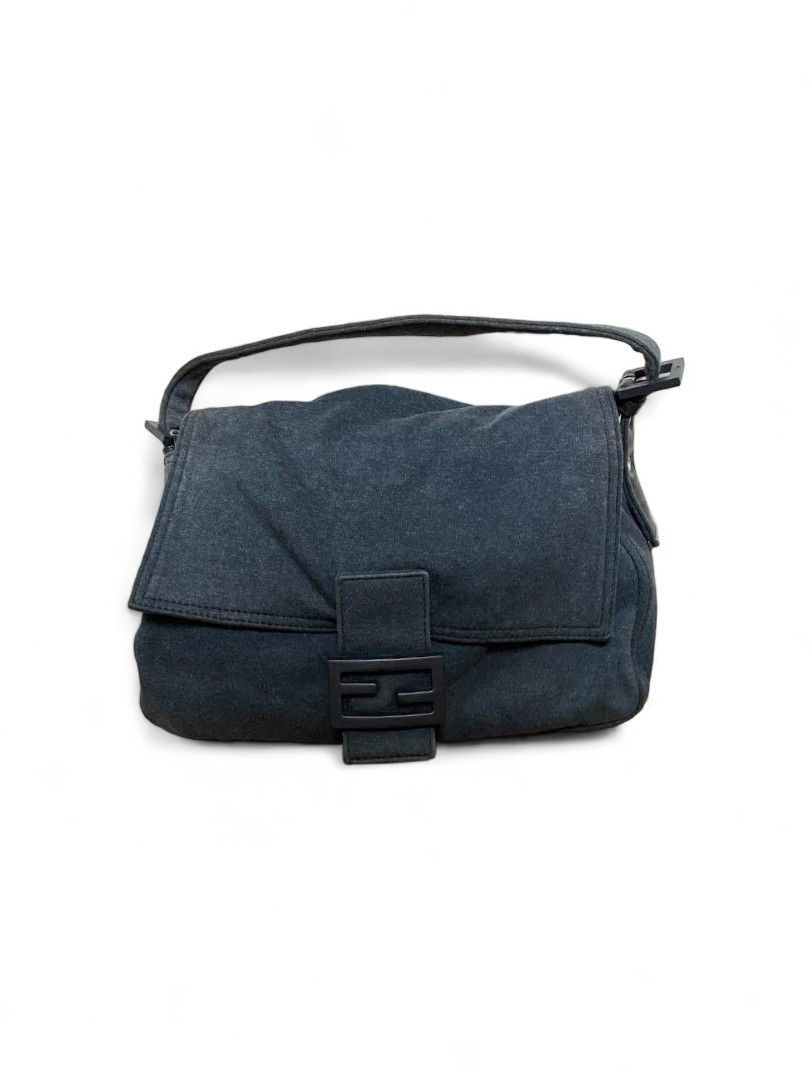 Fendi Fendi - Mamma Baguette Handbag Shoulder Bag Black Size ONE SIZE - 1 Thumbnail