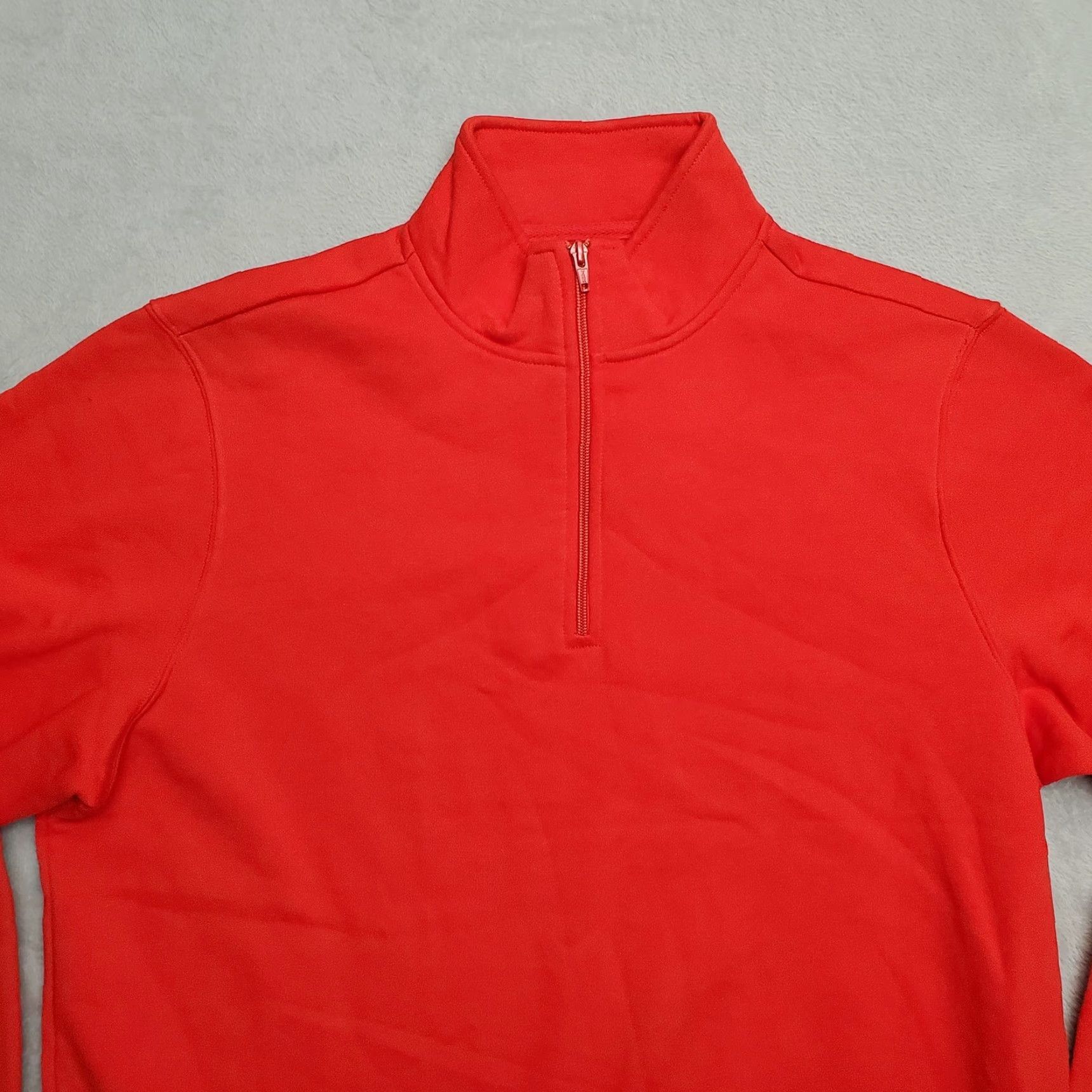 Vintage VINTAGE Sport-Tek Sweater Shirt Mens L Red Long Sleeve Pullover 1/4 Zip Casual Size US L / EU 52-54 / 3 - 2 Thumbnail