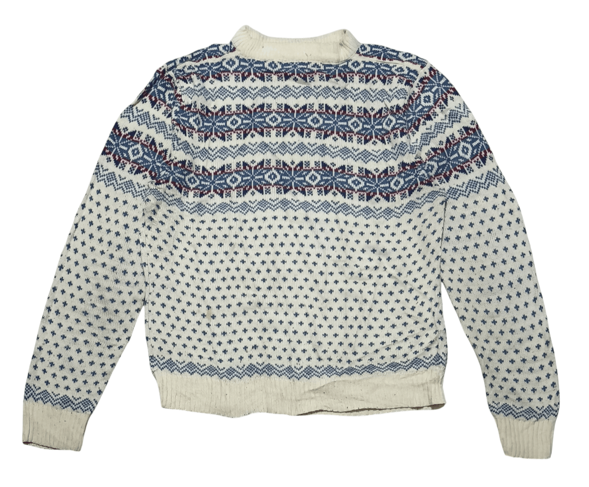 Other Vintage 80s ASTOR ONE Ethnic Striped Motifs Knit Sweater Size US XL / EU 56 / 4 - 2 Thumbnail
