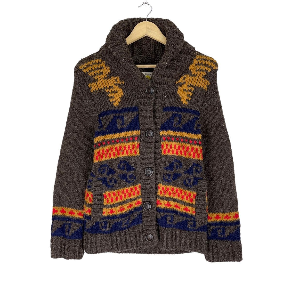 🌟RAY BEAMS THUNDERBIRD WOOL KNITTED SWEATER