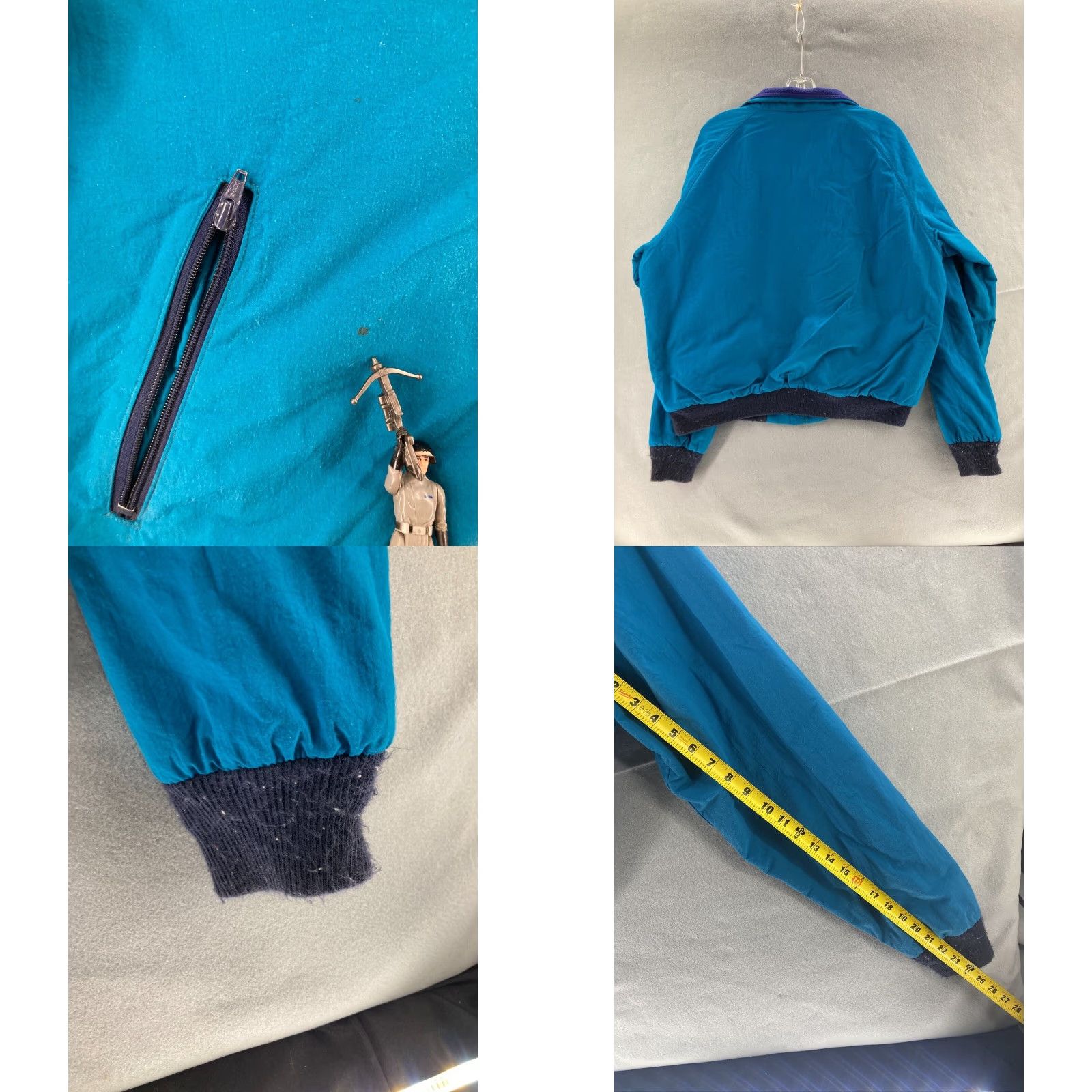 Vintage VINTAGE Woolrich Coat Mens LARGE Blue Size US L / EU 52-54 / 3 - 8 Thumbnail