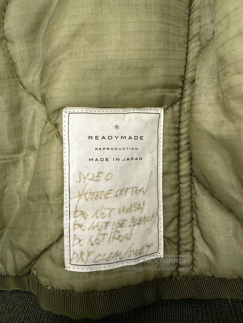 READYMADE Ready Made military green bomber flight jacket Size US XS / EU 42 / 0 - 5 Thumbnail
