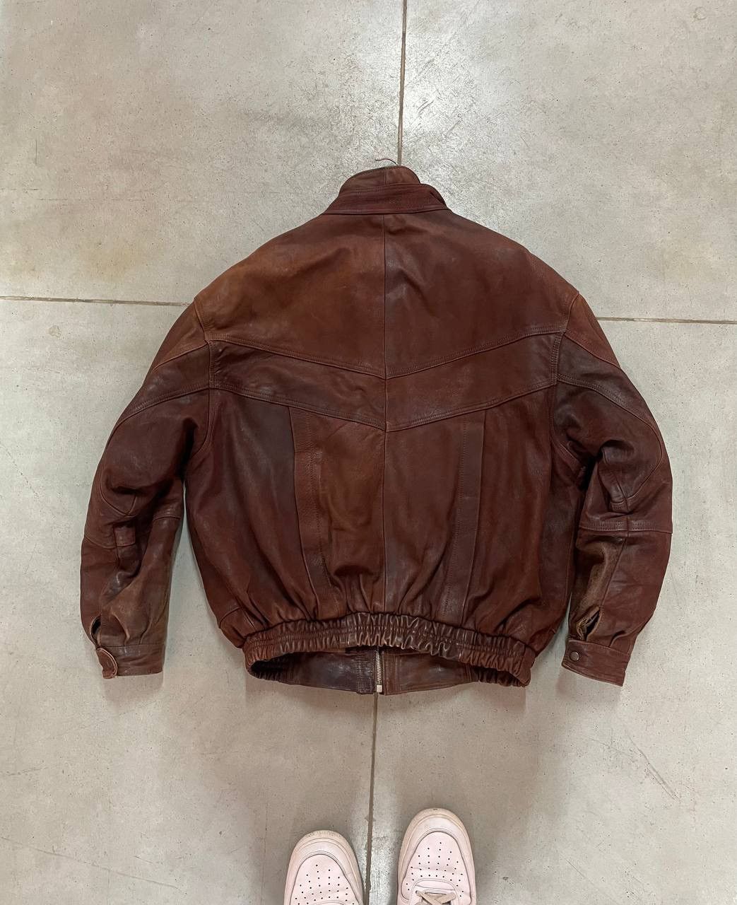 Genuine Leather Y2K True Vintage Leather Jacket Size US L / EU 52-54 / 3 - 4 Thumbnail