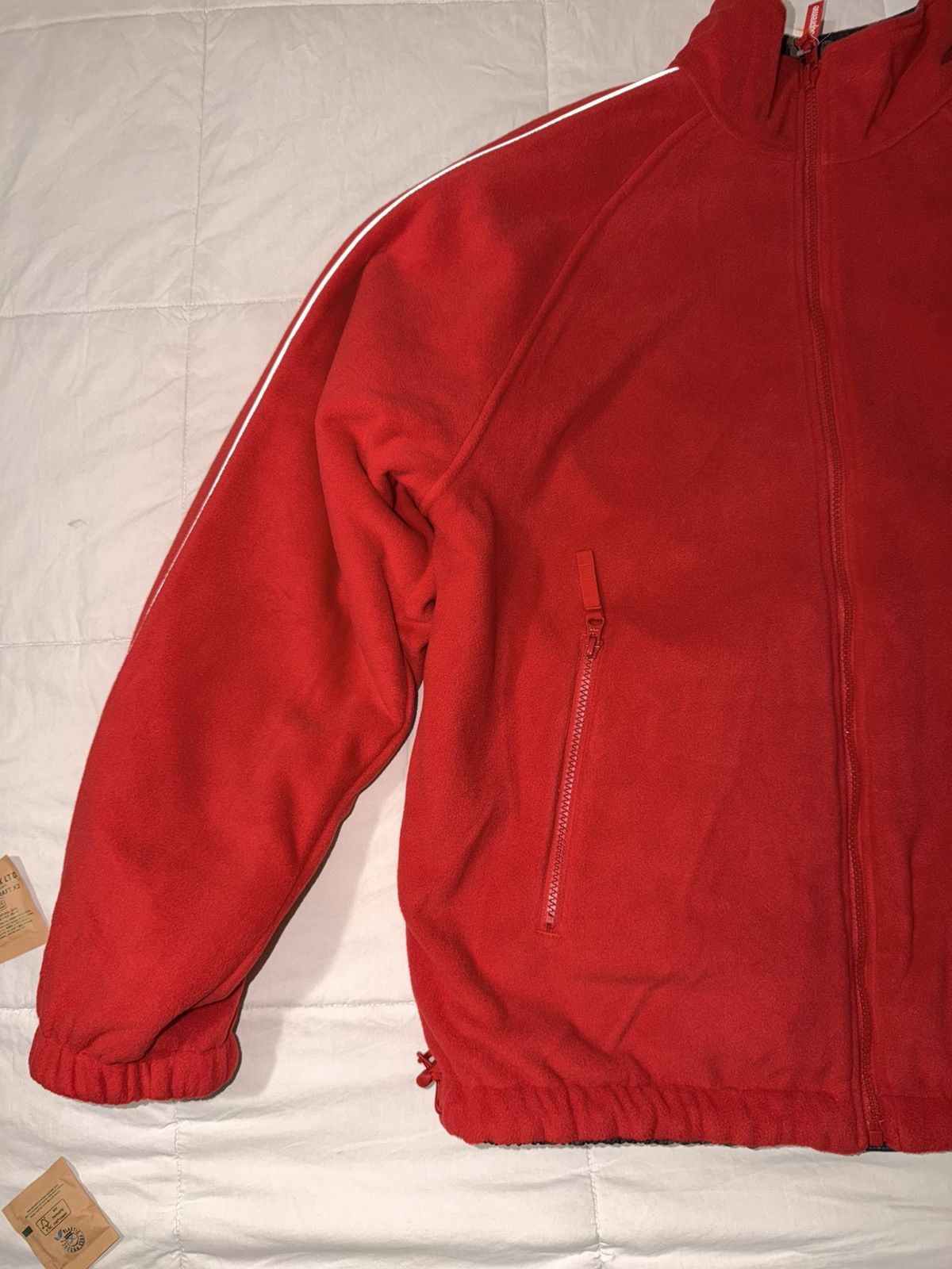 Supreme Supreme Polartec Reversible Track Jacket Woodland Camo (M) Size US M / EU 48-50 / 2 - 16 Thumbnail