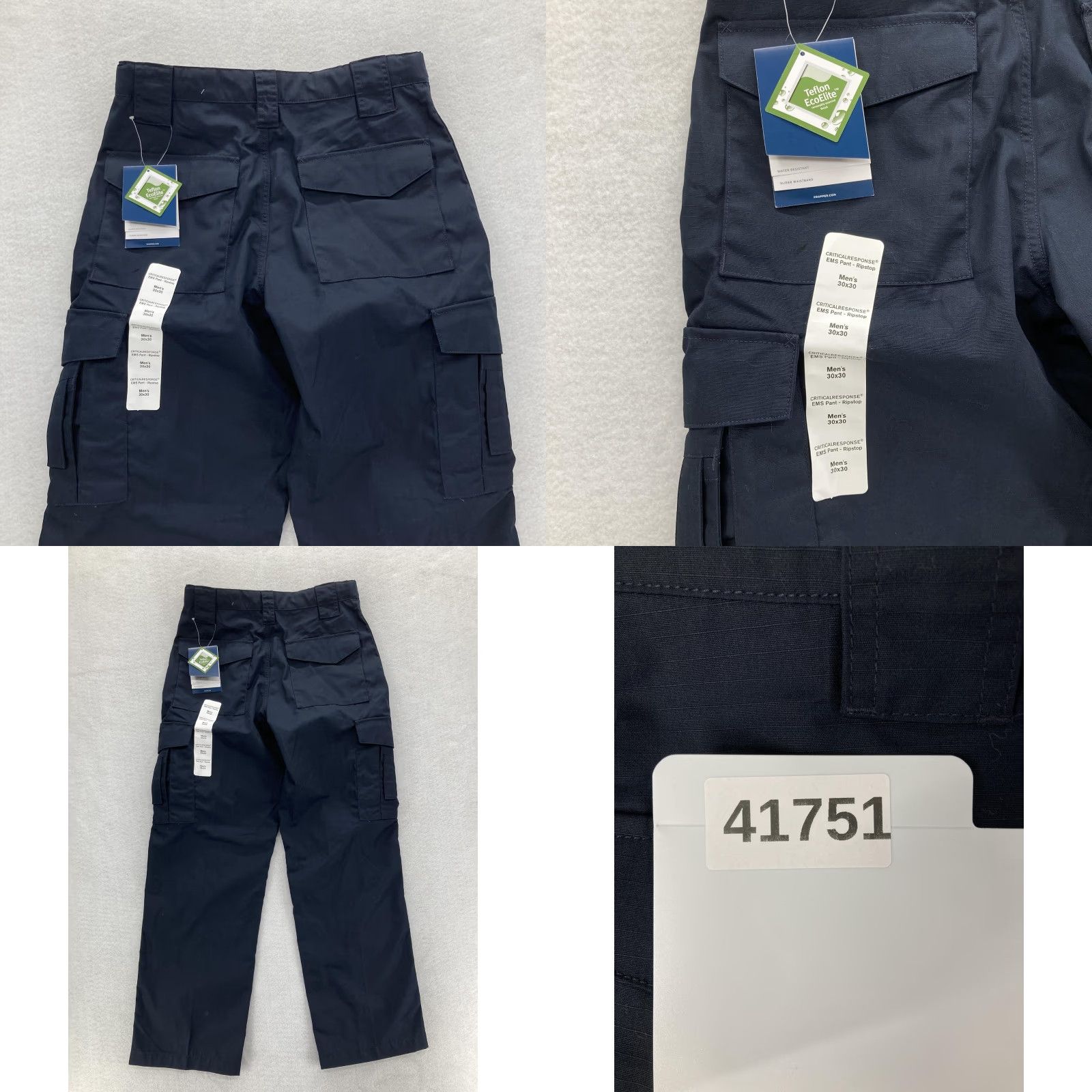 Propper Propper Tactical Ripstop Cargo Pants Mens 30x30 Navy Teflon EcoElite BDU Work Size US 30 / EU 46 - 9 Thumbnail