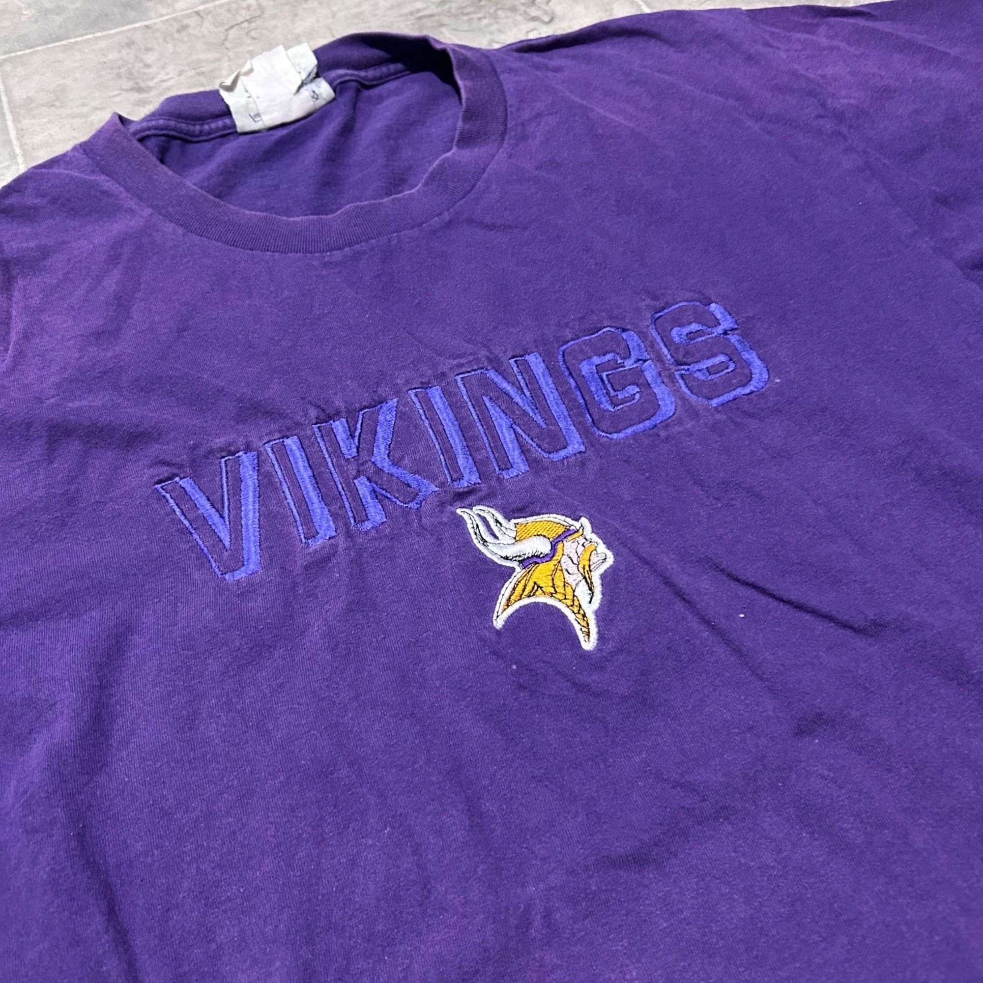 NFL Vintage/Y2K NFL Minnesota Vikings Shirt Size US L / EU 52-54 / 3 - 2 Thumbnail