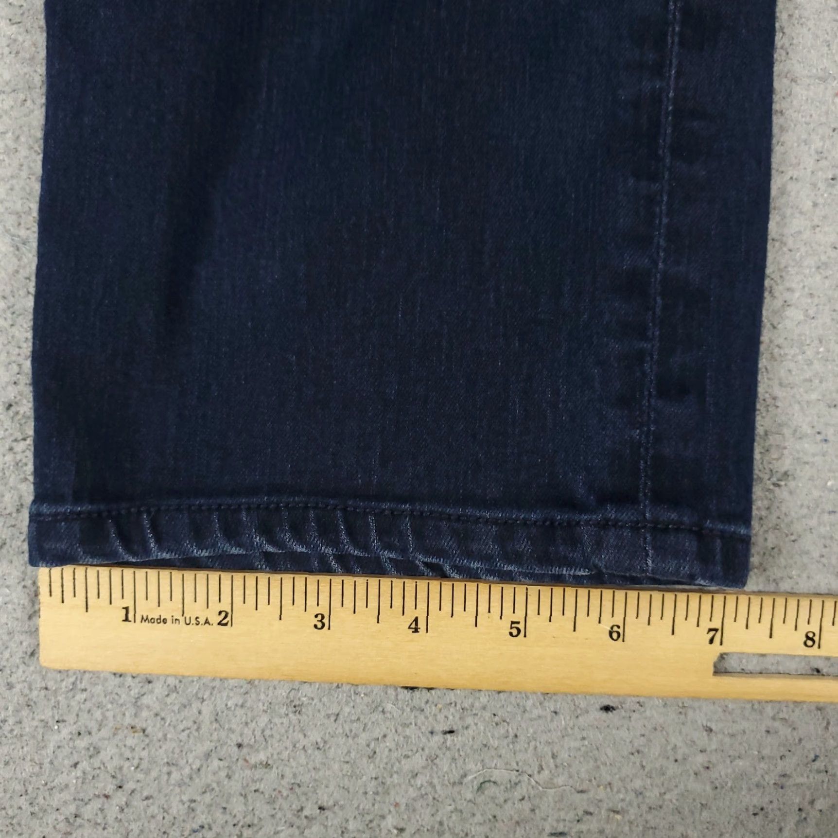 Vintage AG Adriano Goldschmied The Tellis Jeans Mens 38x29 Denim Regular Fit Blue 5-Pocket Logo Vintage No N/A Mens Size US 38 / EU 54 - 6 Thumbnail