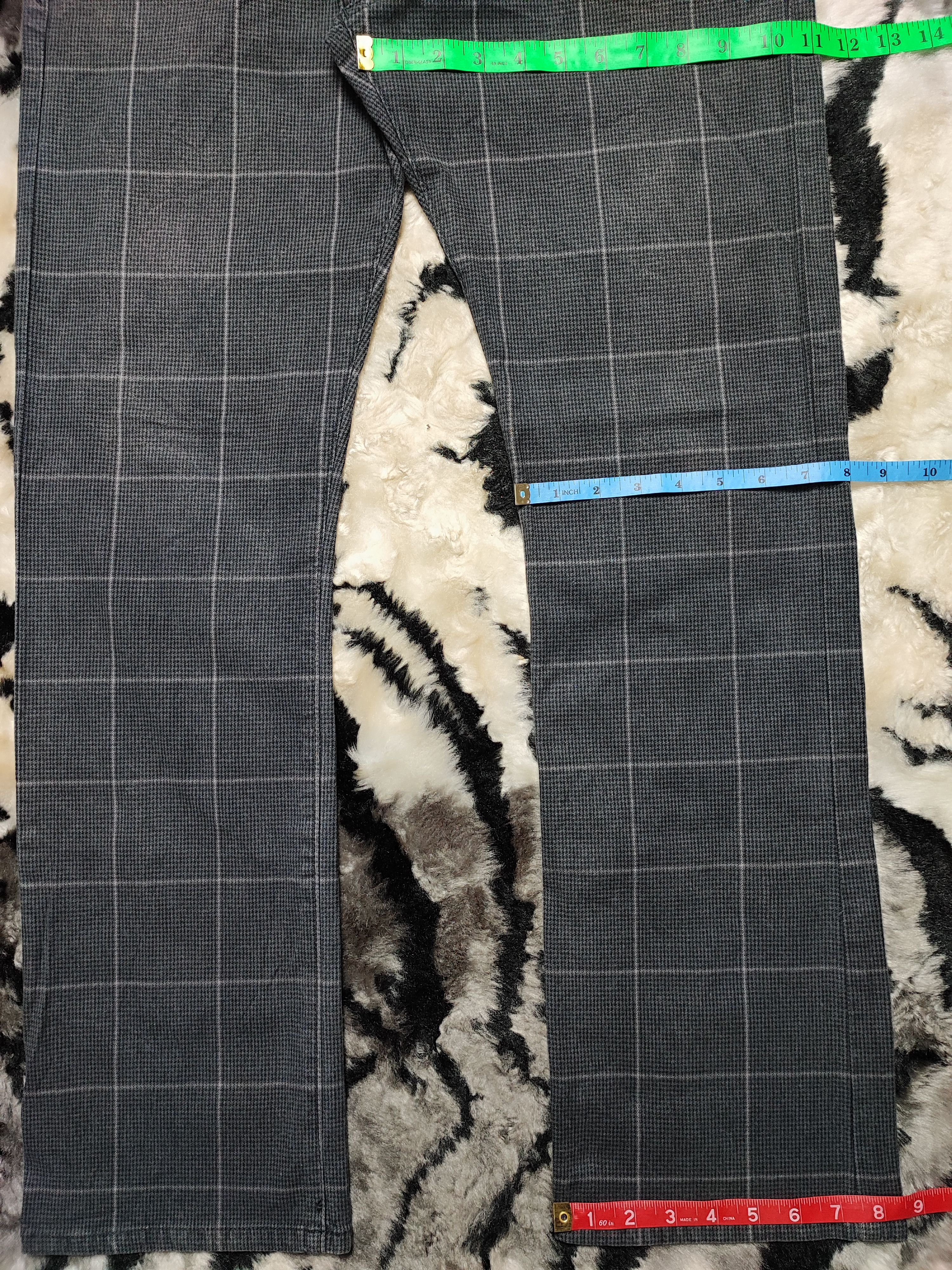 Edwin Edwin Blue Trip Checked Board Rare Size US 34 / EU 50 - 7 Thumbnail