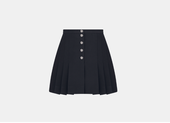o1bcso1str0224 Mini Skirt in Black