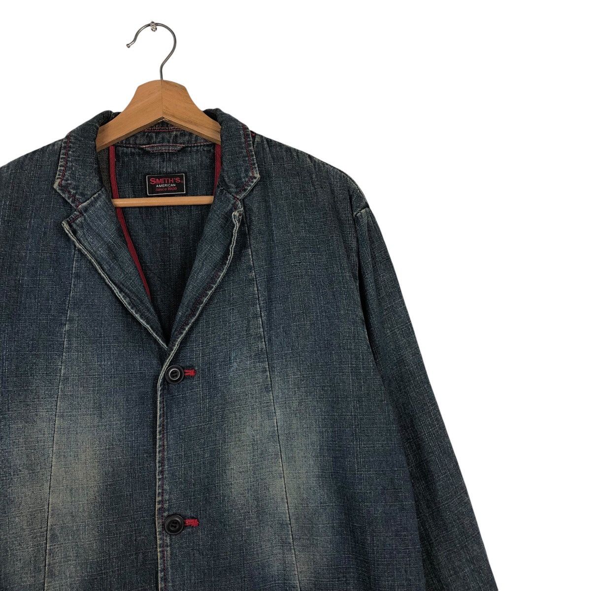 Japanese Brand 📌Vintage Chore Denim Jacket Smith's American Size US L / EU 52-54 / 3 - 7 Thumbnail