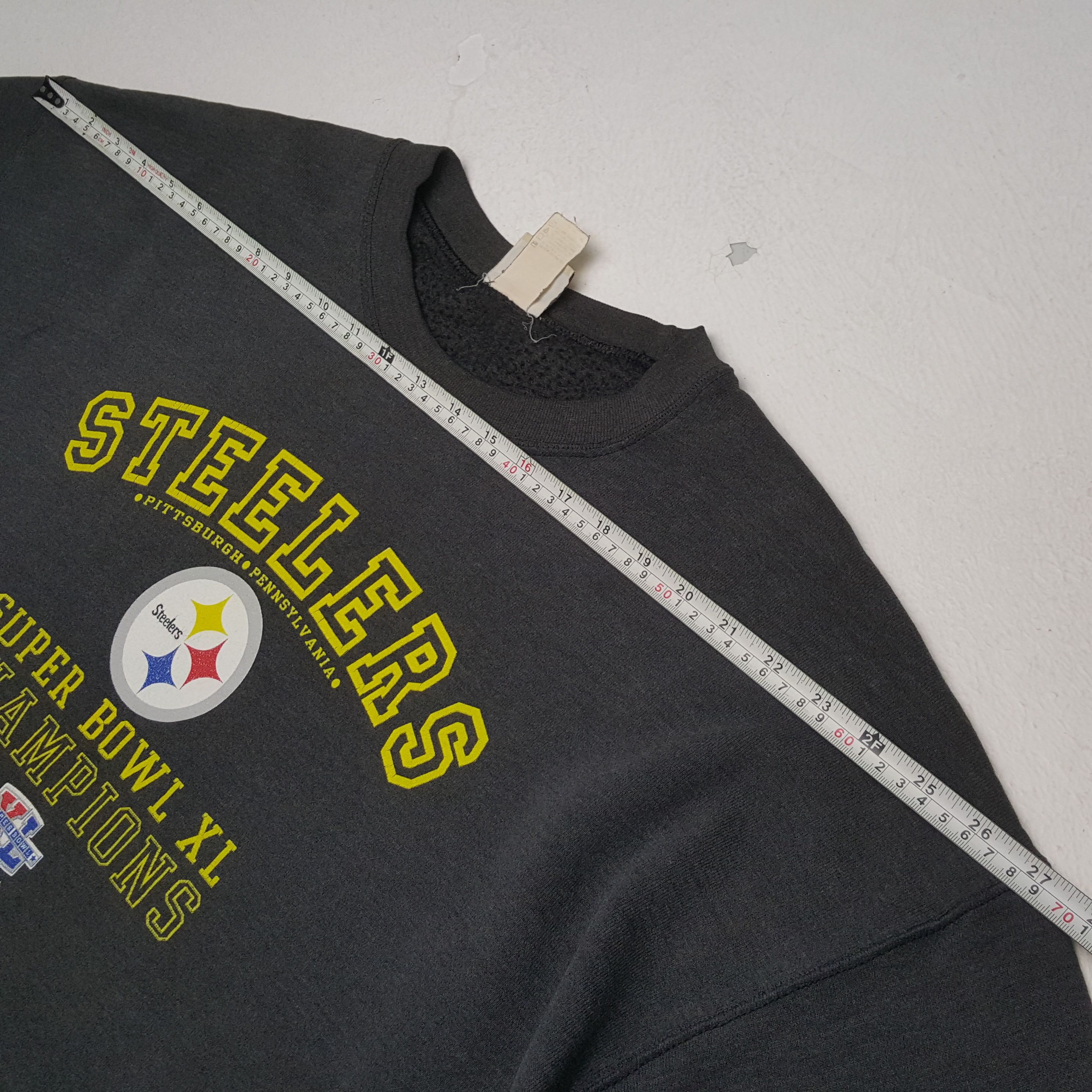 Lee × NFL × Vintage STEELER PITTSBURGH NFL Football Team Sweatshirt Size US XXL / EU 58 / 5 - 4 Thumbnail