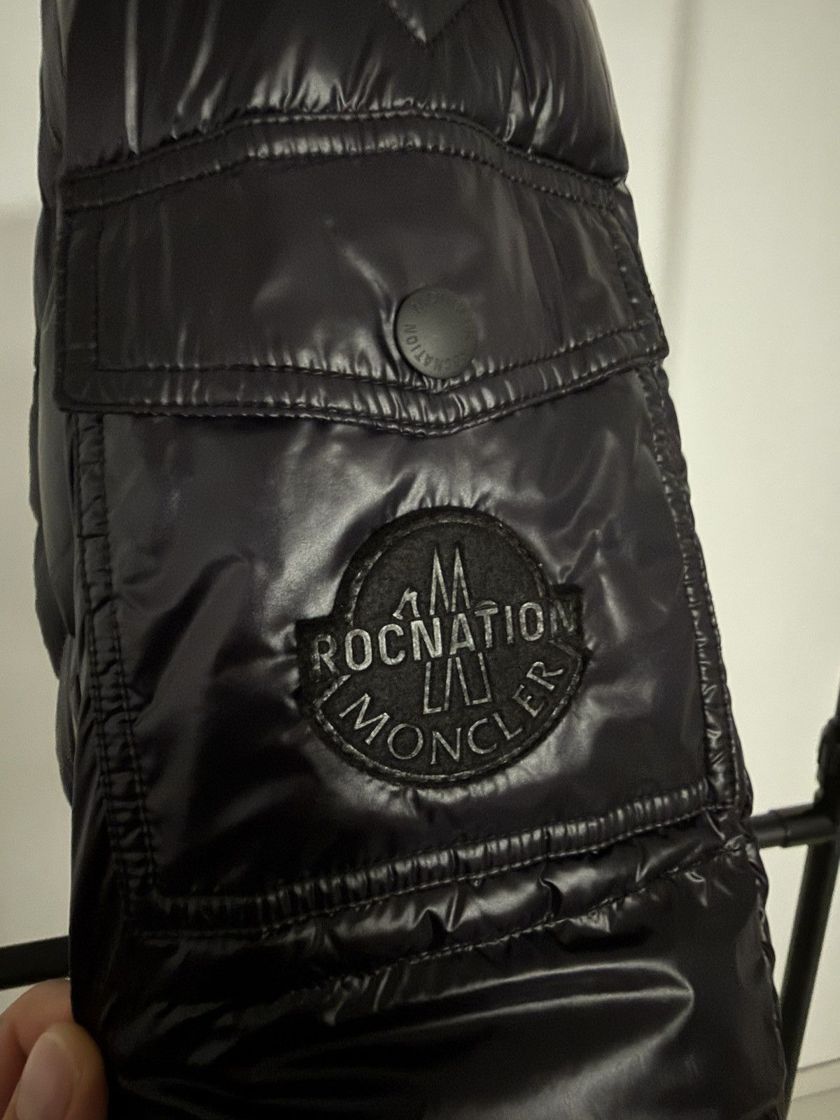 Moncler Genius NEW Moncler Genius Cassiopeia reverse bomber leather jacket Size US L / EU 52-54 / 3 - 7 Thumbnail