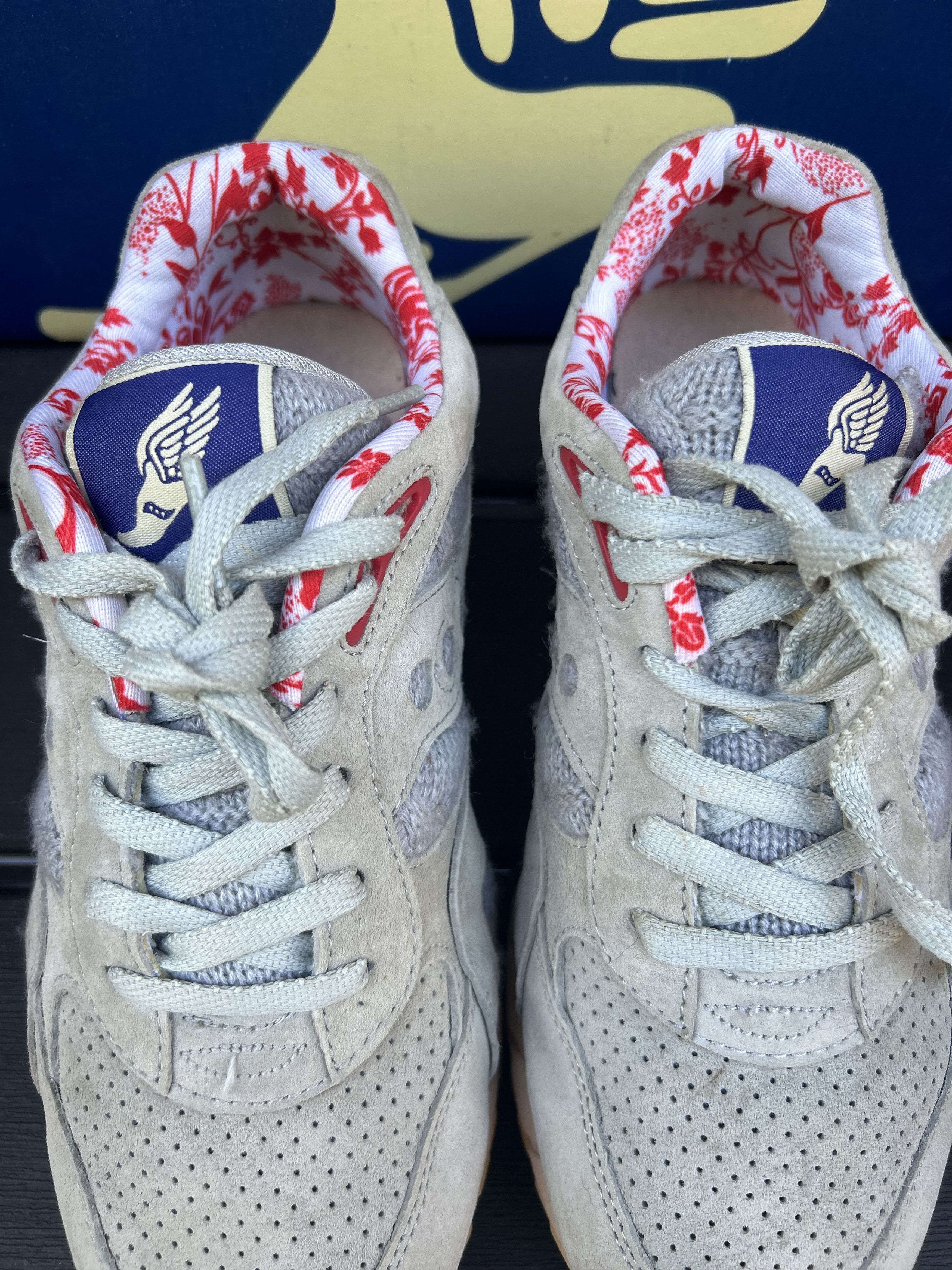 Bodega × Saucony 2014 Bodega x Saucony Elite Shadow 6000 grey sweater Size US 8 / EU 41 - 5 Thumbnail