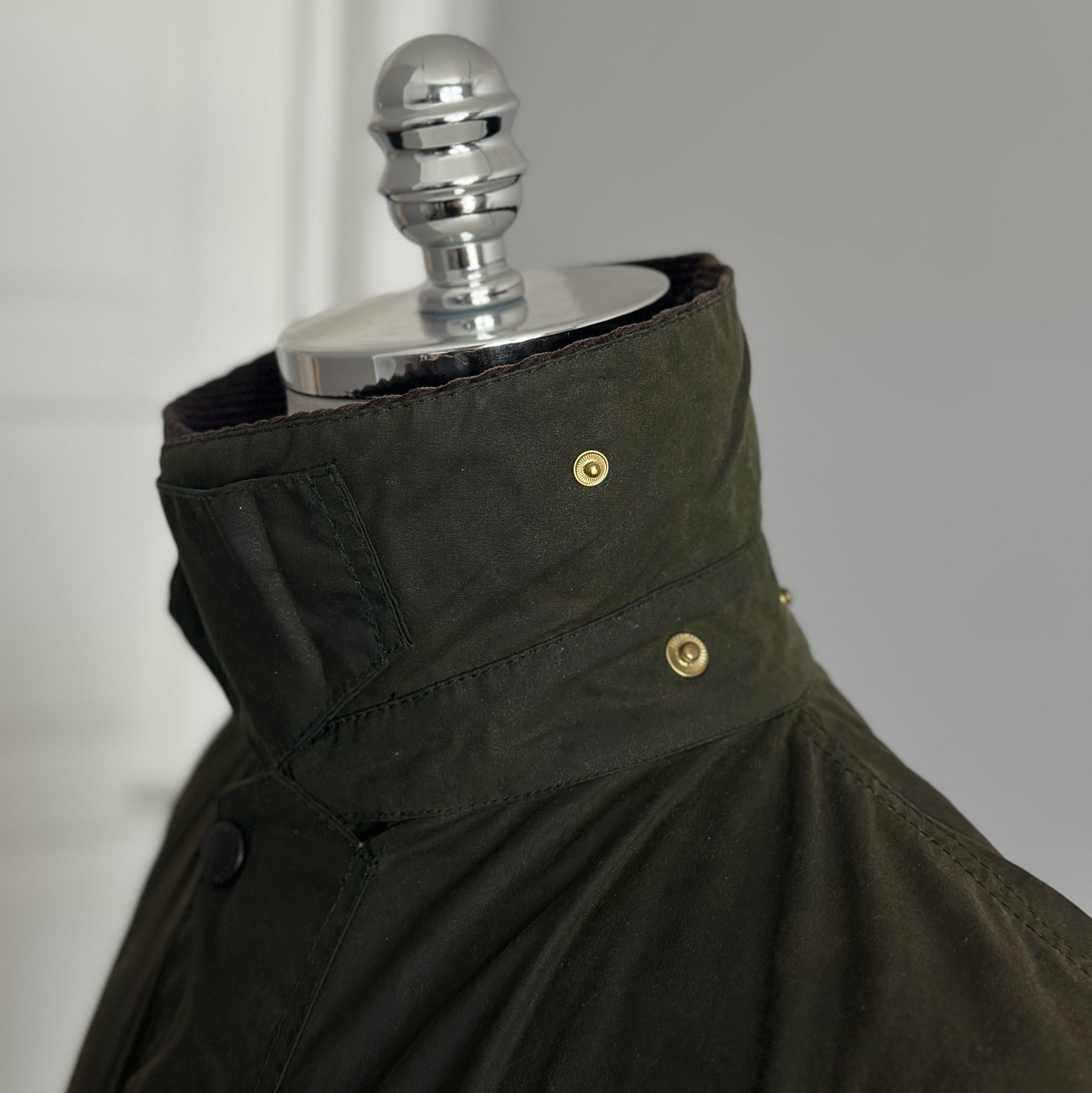 Barbour BARBOUR A200 Border Wax Jacket C46 / 117CM England Vintage Size US XXL / EU 58 / 5 - 7 Thumbnail