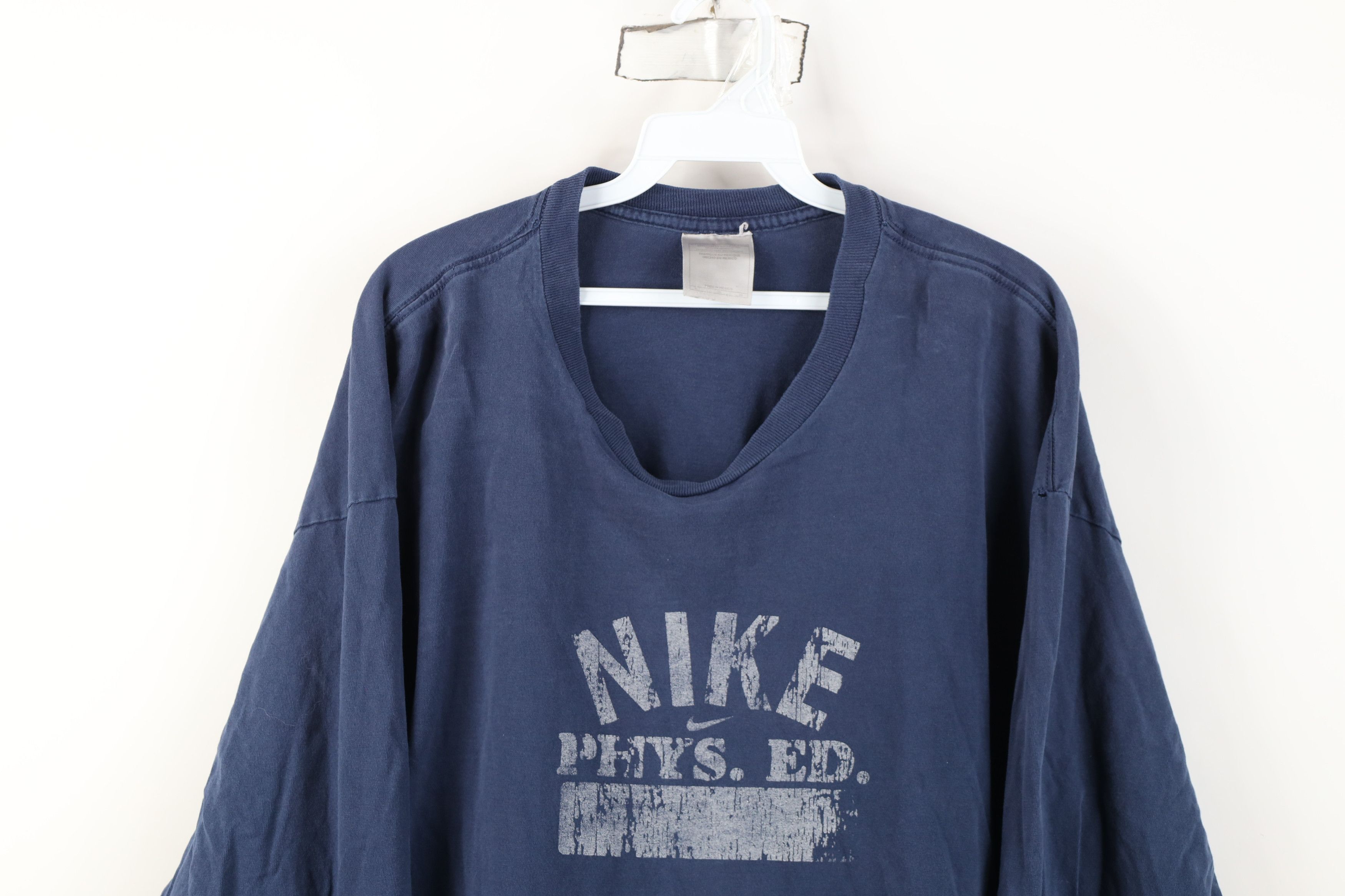 Nike Vintage Y2K Nike Scott Center Swoosh Long Sleeve T-Shirt Size US XL / EU 56 / 4 - 2 Thumbnail