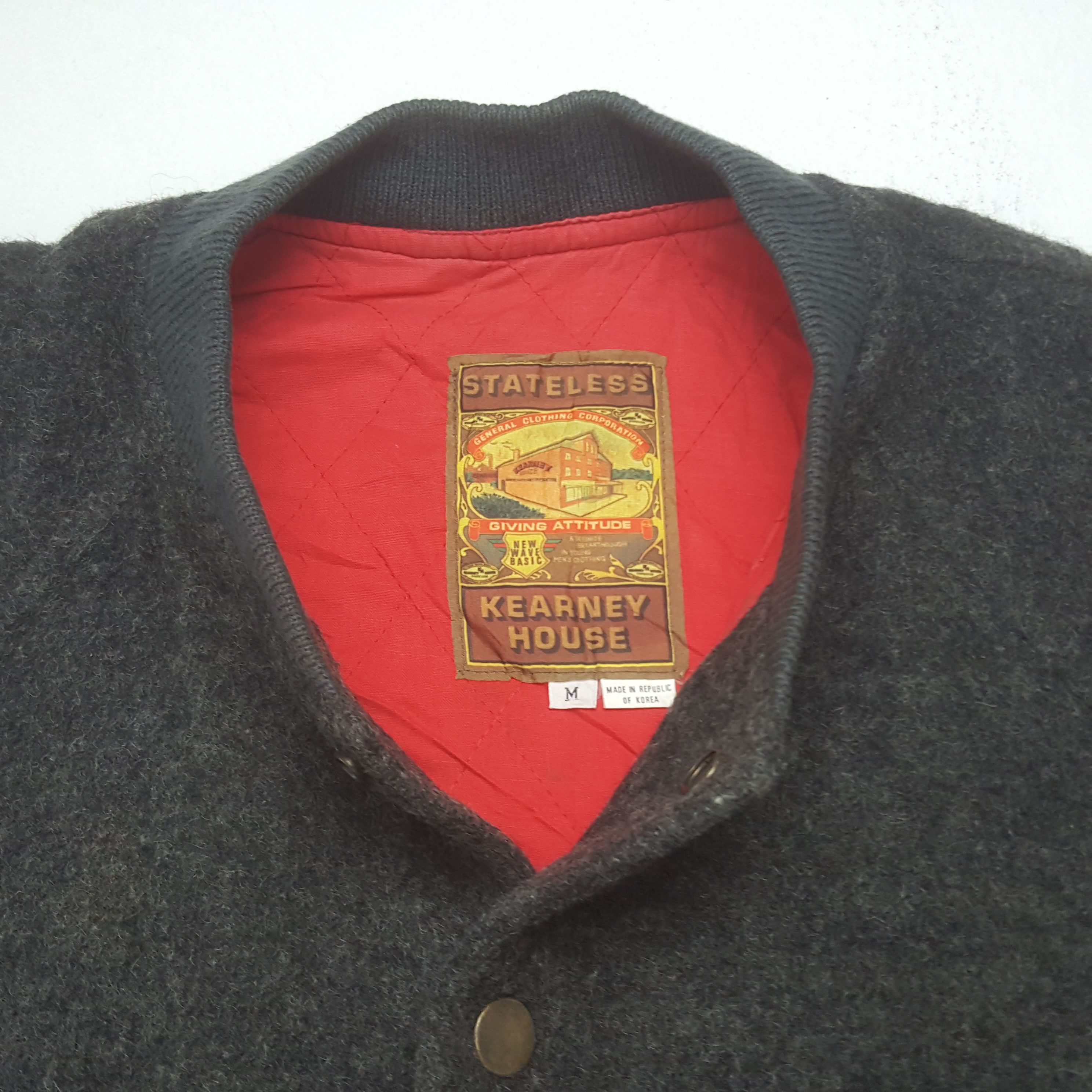 Other Vintage Public Relations Staff Varsity Bomber Jacket Size US M / EU 48-50 / 2 - 5 Thumbnail