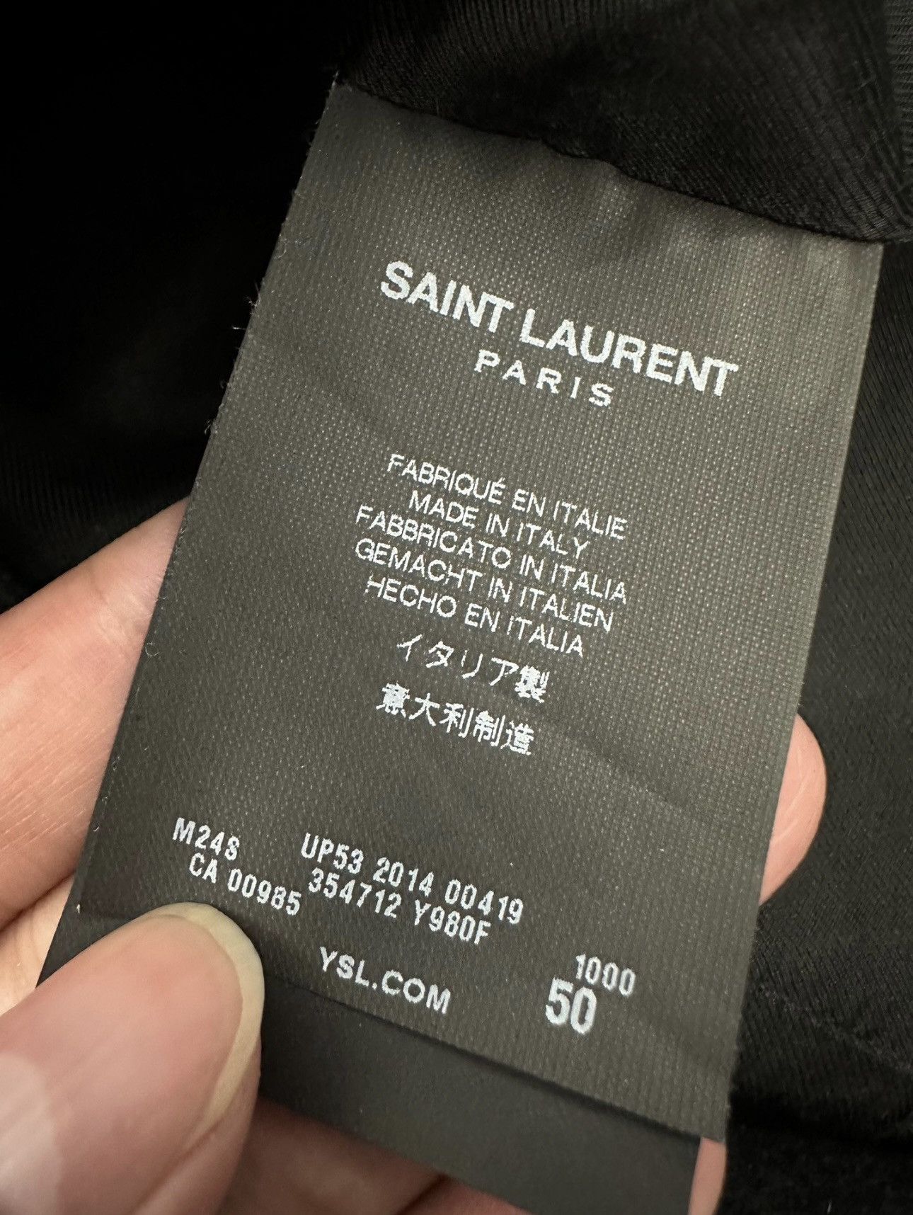 Saint Laurent Paris Saint Laurent FW14 Oversized Wool Coat Size US M / EU 48-50 / 2 - 5 Thumbnail