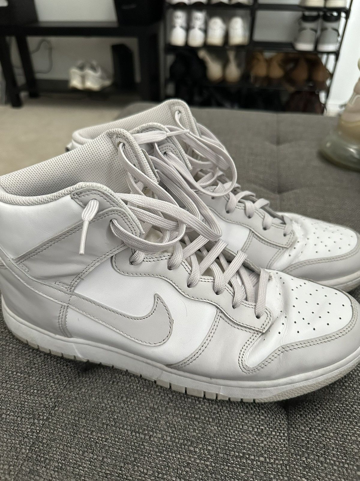 Nike Nike Dunk High “Vast Grey” Size US 10 / EU 43 - 3 Thumbnail