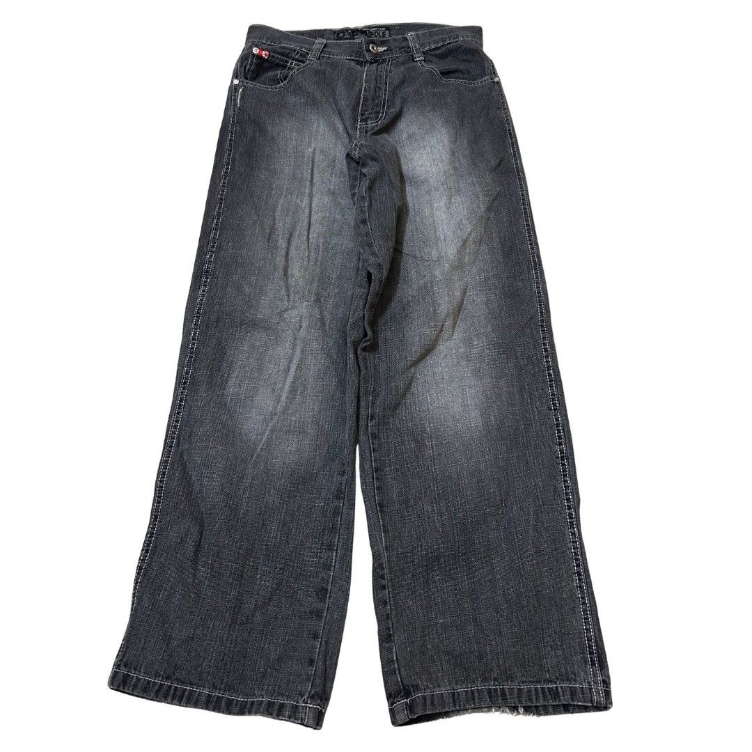 Southpole VINTAGE Y2K SOUTHPOLE RED TAB WASHED BAGGY JEANS Size US 30 / EU 46 - 2 Thumbnail