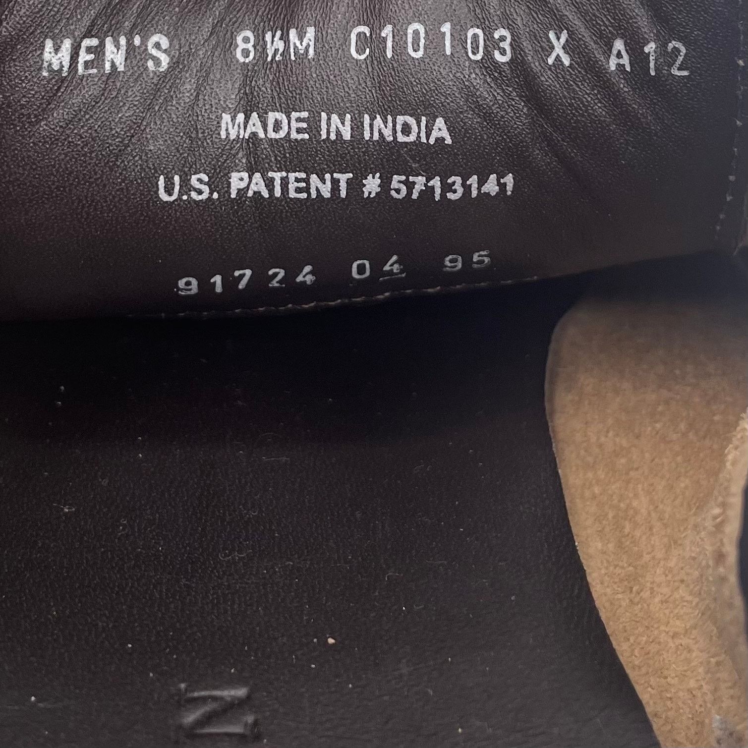 Cole Haan Cole Haan Nike Air Split Toe Lace Up Oxford Shoes Brown 8.5 Size US 8.5 / EU 41-42 - 7 Thumbnail