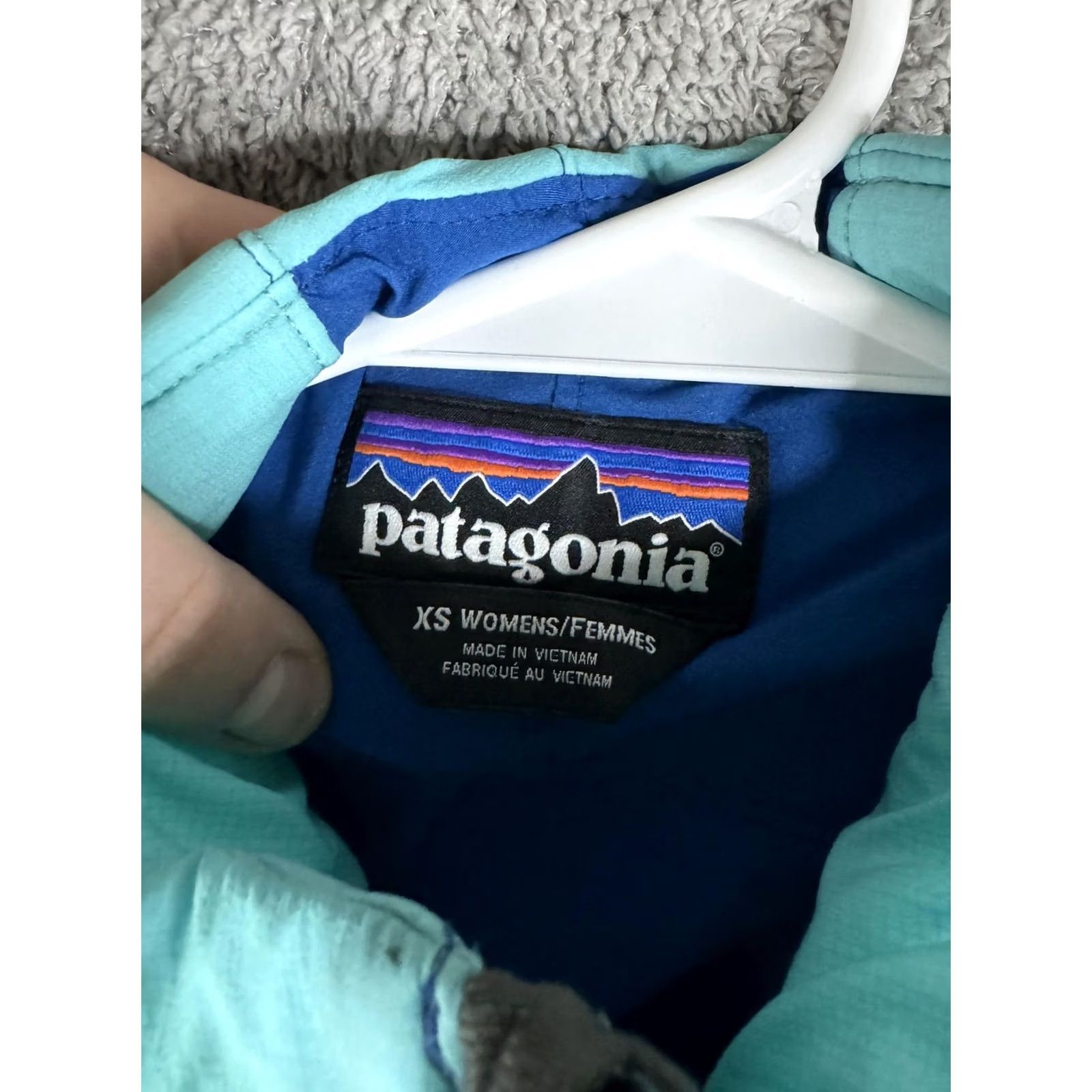 Patagonia Patagonia Vest Womens XS Teal Blue Insulated Quilted Full Zip Puffer Hiking Size XS / US 0-2 / IT 36-38 - 5 Thumbnail