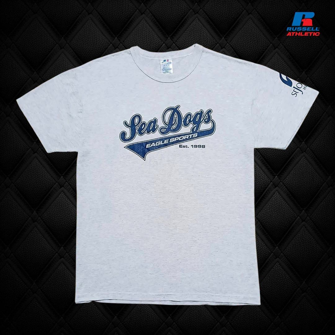 Russell Athletic Vintage Russell Athletic ( M ) Portland Sea Dogs Tee Shirt Size US M / EU 48-50 / 2 - 1 Thumbnail