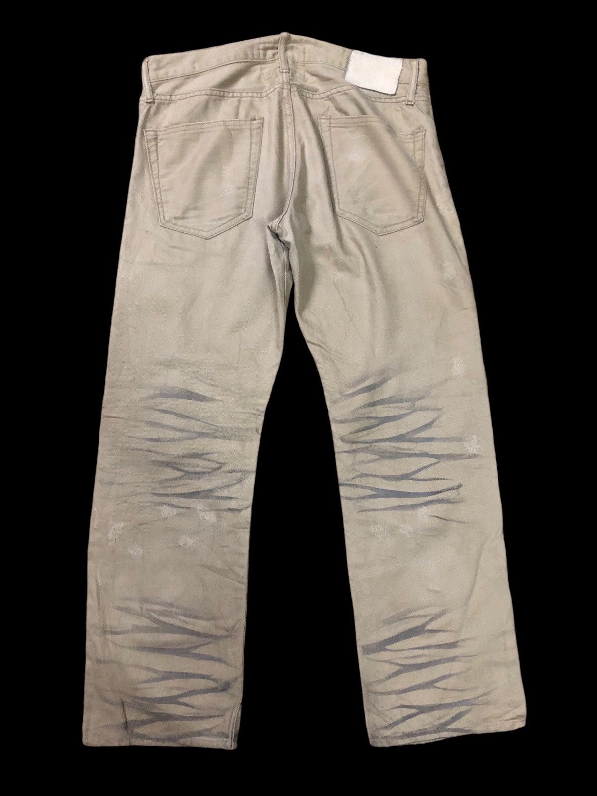 If Six Was Nine × Japanese Brand × Le Grande Bleu (L.G.B.) Neutral Infinity Denim Pants Size US 34 / EU 50 - 2 Thumbnail