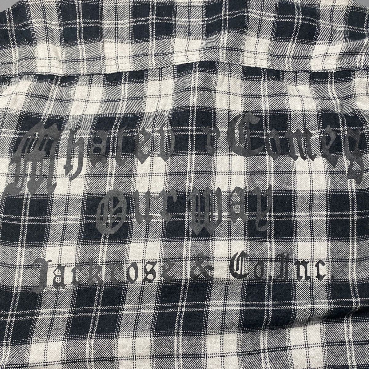 If Six Was Nine 2000's Jackrose Tribal Poem Plaid Shirts Size US S / EU 44-46 / 1 - 3 Thumbnail