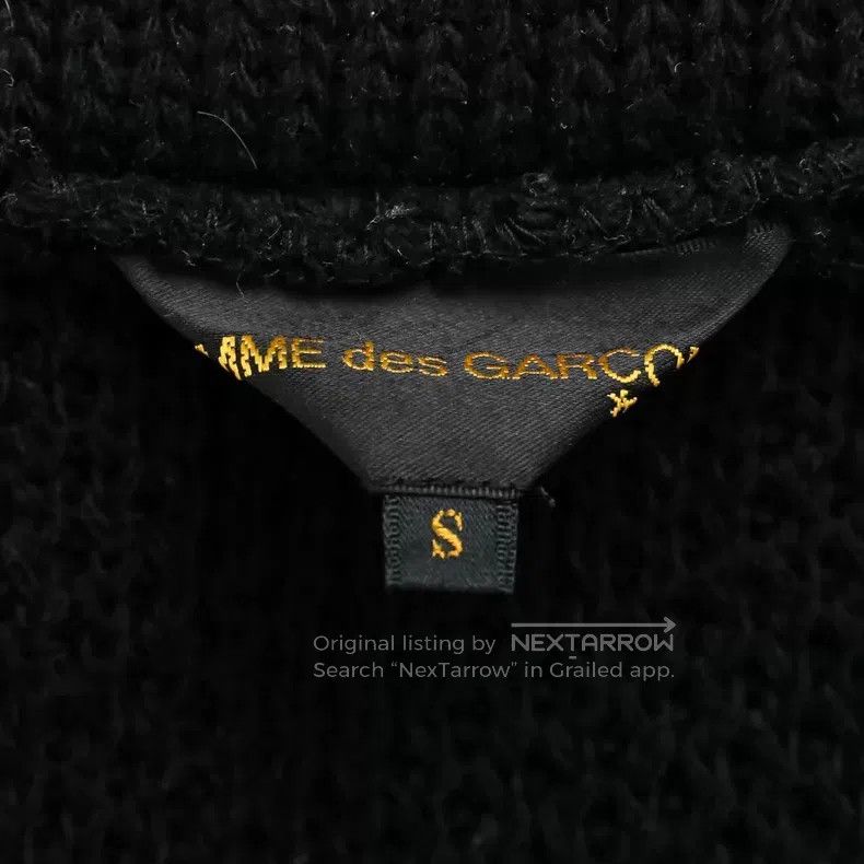 Comme des Garcons Comme Des Garcons Knit Jacket Size S / US 4 / IT 40 - 6 Thumbnail