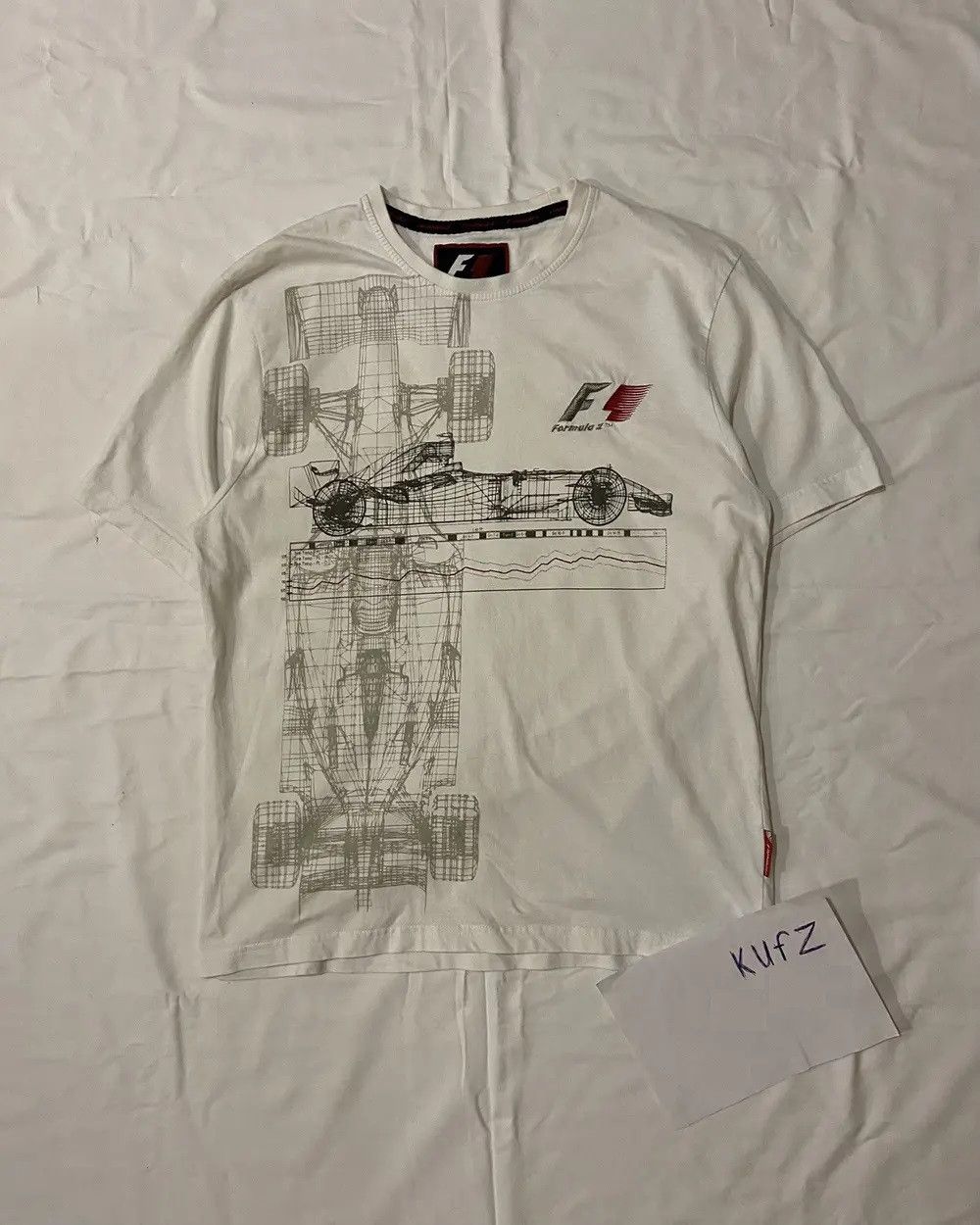 Formula 1 VINTAGE FORMULA 1 FERRARI BIG LOGO T SHIRT RACING Y2K SKATE Size US M / EU 48-50 / 2 - 1 Thumbnail
