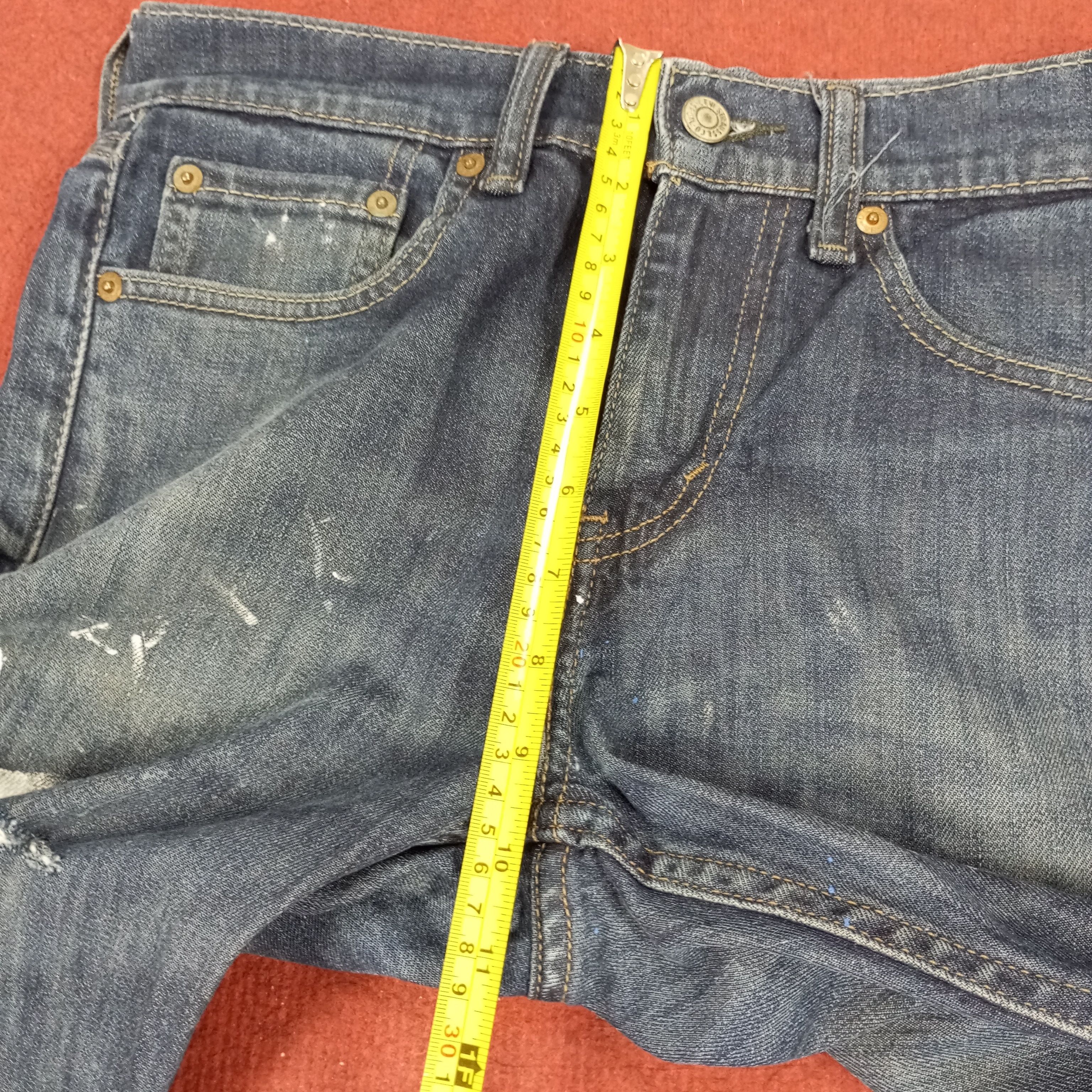 Levi's × Vintage Levis Streetwear Rock Punk Style Distressed Jeans Size 29" - 8 Thumbnail